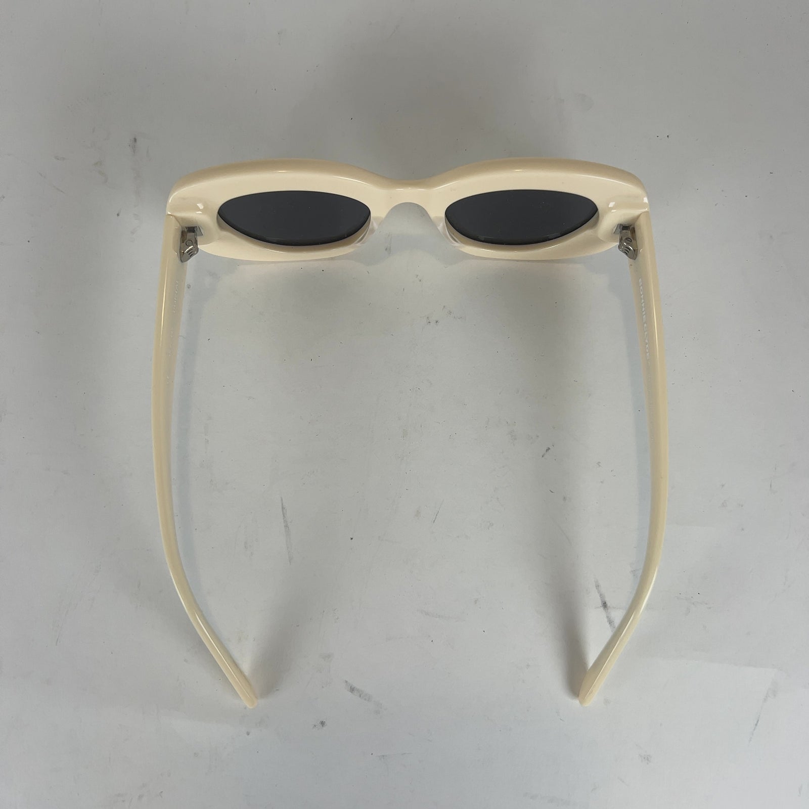 Bonnie Clyde Oval Shaped Acetate Sunglasses