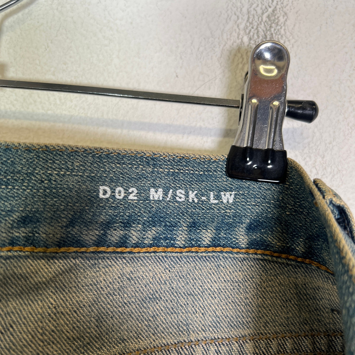 Saint Laurent 2014 Lightwash D02 Crash Denim Jeans