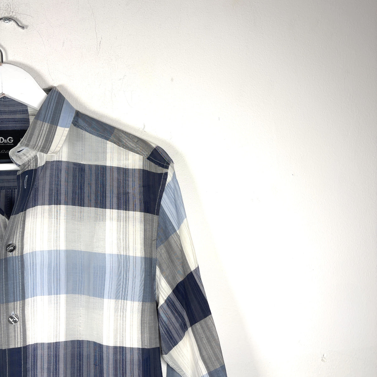 Dolce & Gabbana Big Striped D&G Button-Up Shirt