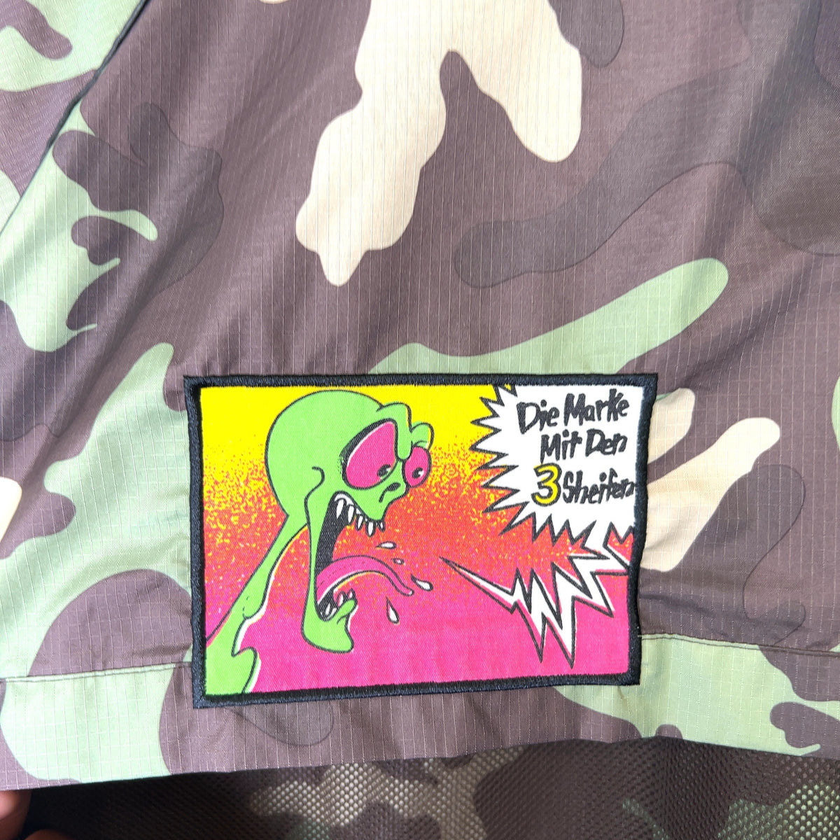 Adidas x Jeremy Scott Camo Windbreaker