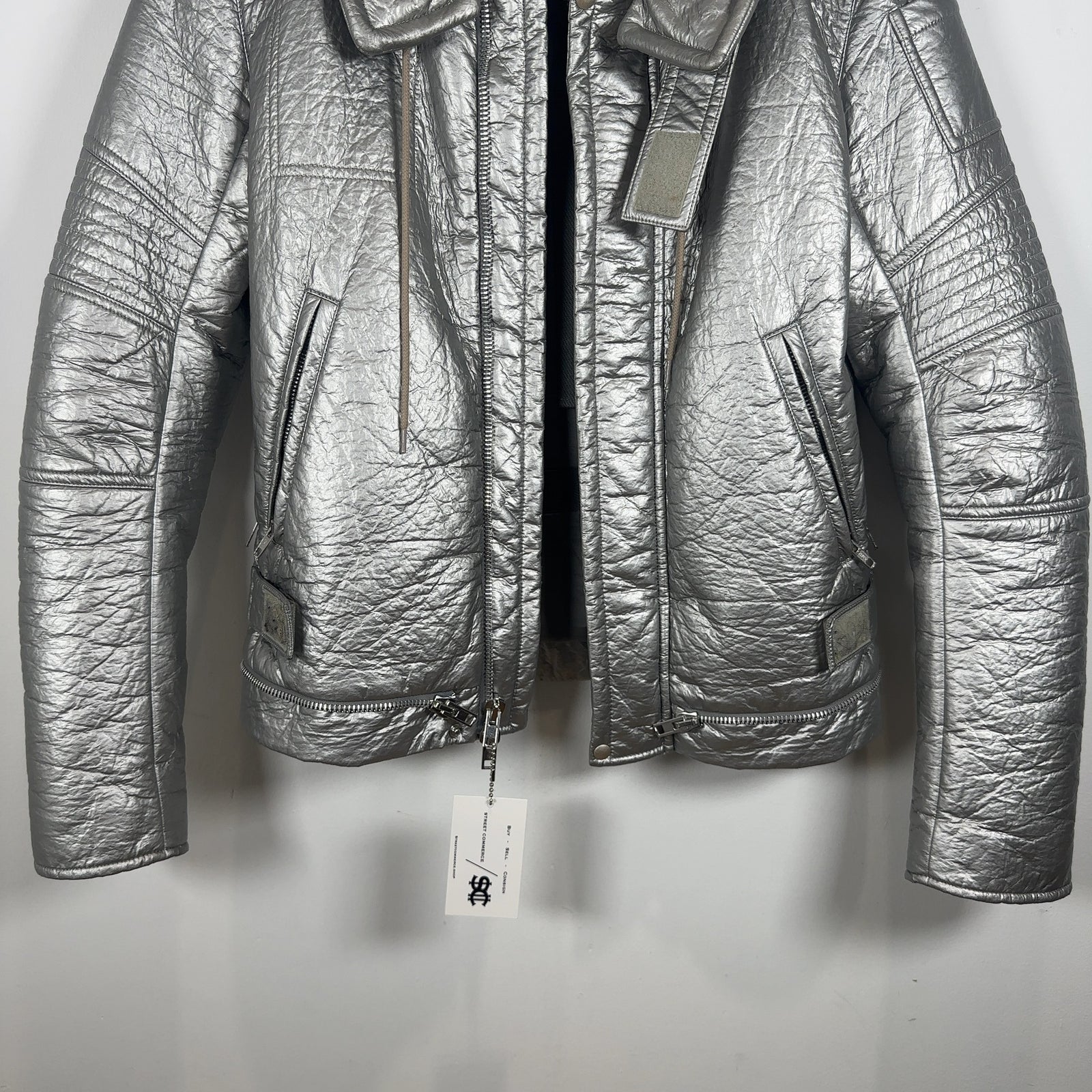 Helmut Lang Re-Edition Astro Metallic Puffer Size XS