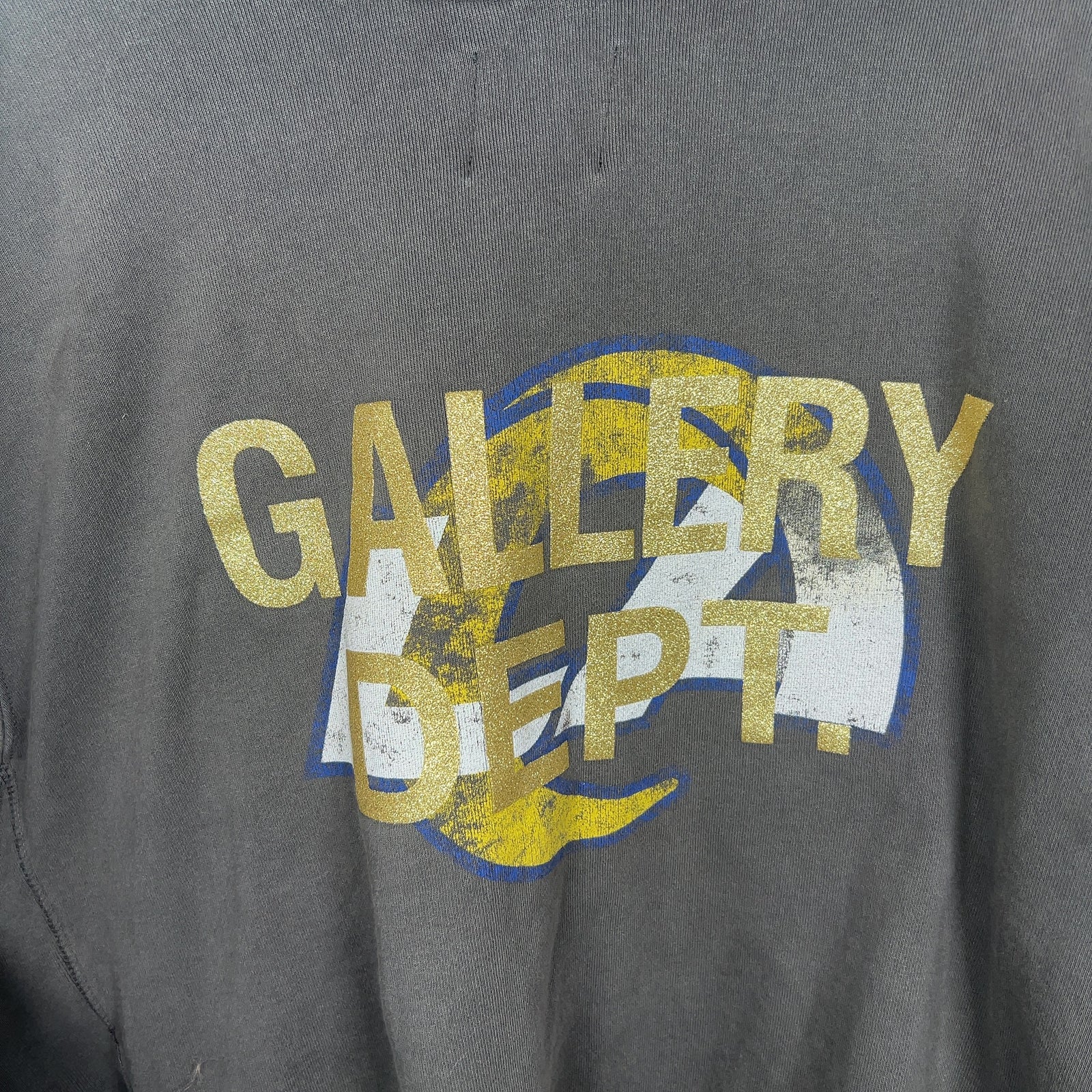 Gallery Dept LA Rams Graphic Distressed Hoodie