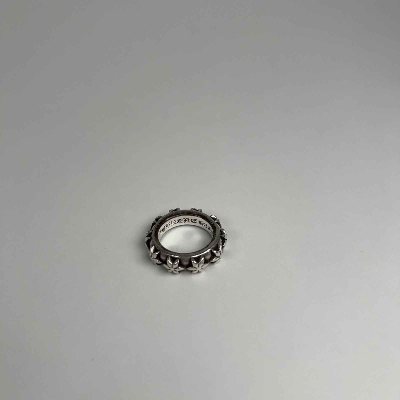 Chrome Hearts Star Band .925 Silver Ring