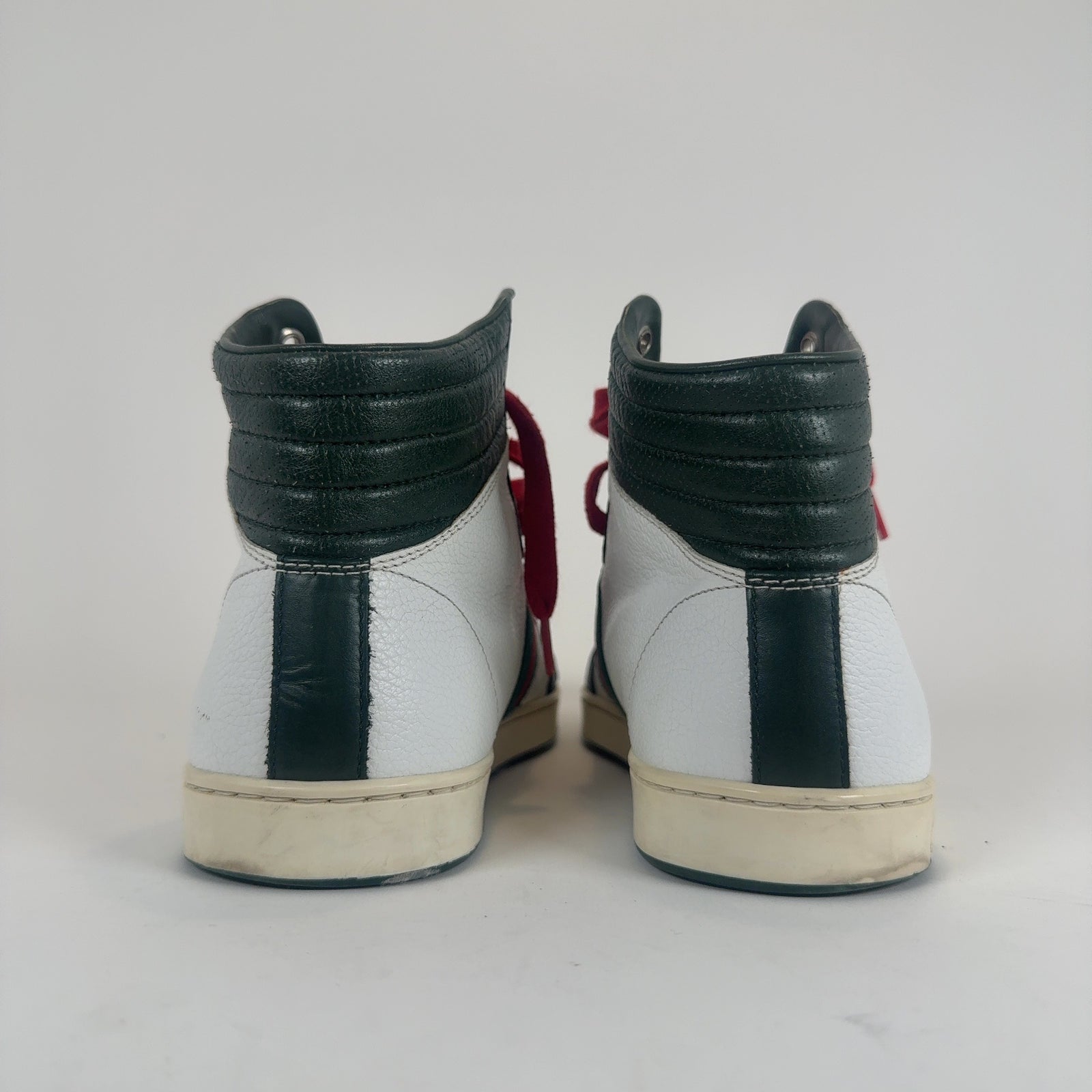 Gucci GG Striped Hightop Sneakers