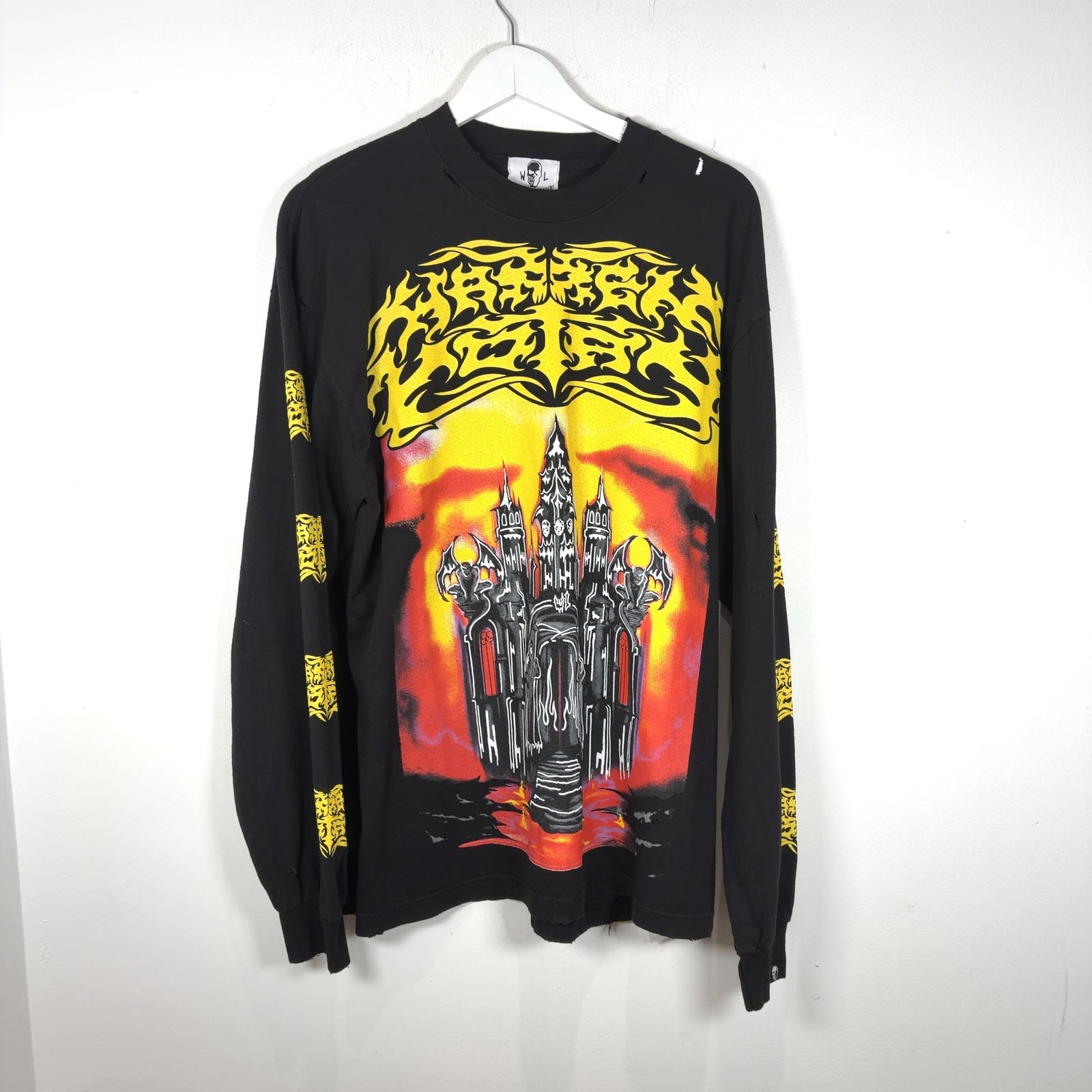 Warren Lotas 'Castle' Graphic Long-Sleeve Longsleeve