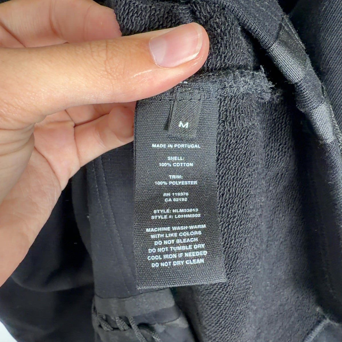 Helmut Lang Strap Hoodie