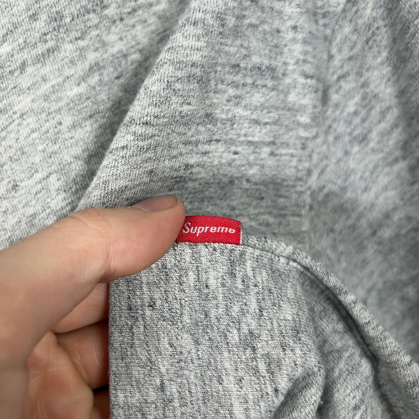 Supreme Logo Tag Longsleeve Shirt
