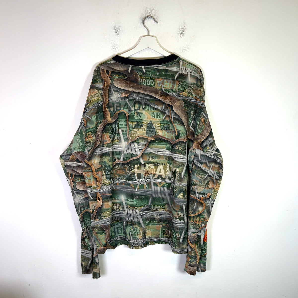 Hood By Air Ablaze Barbed Wire Longsleeve