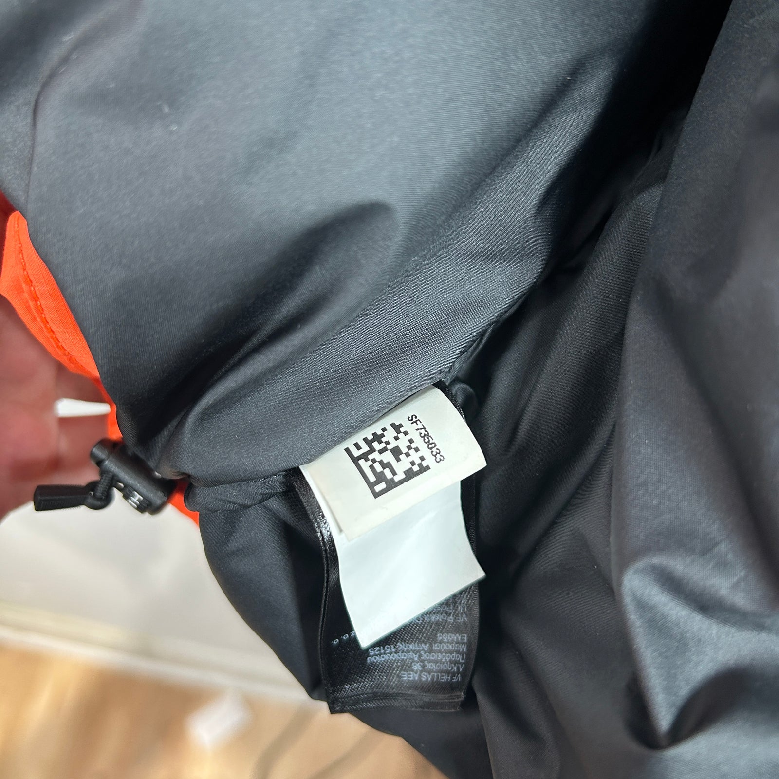 Supreme North Face Nupste Orange Puffer Size L