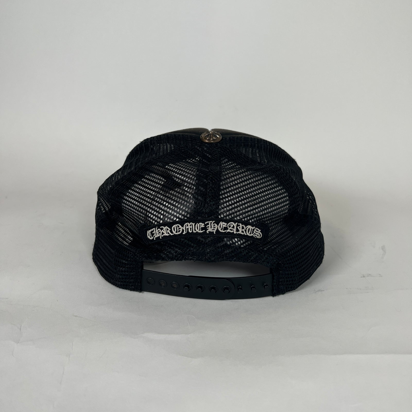 Chrome Hearts Black Matty Boy Chomper Trucker Hat