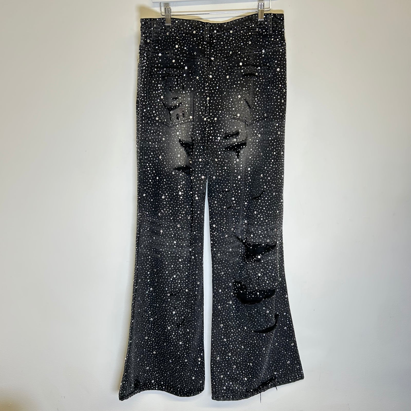 Vale Black Forever Rain Denim Jeans Size 32