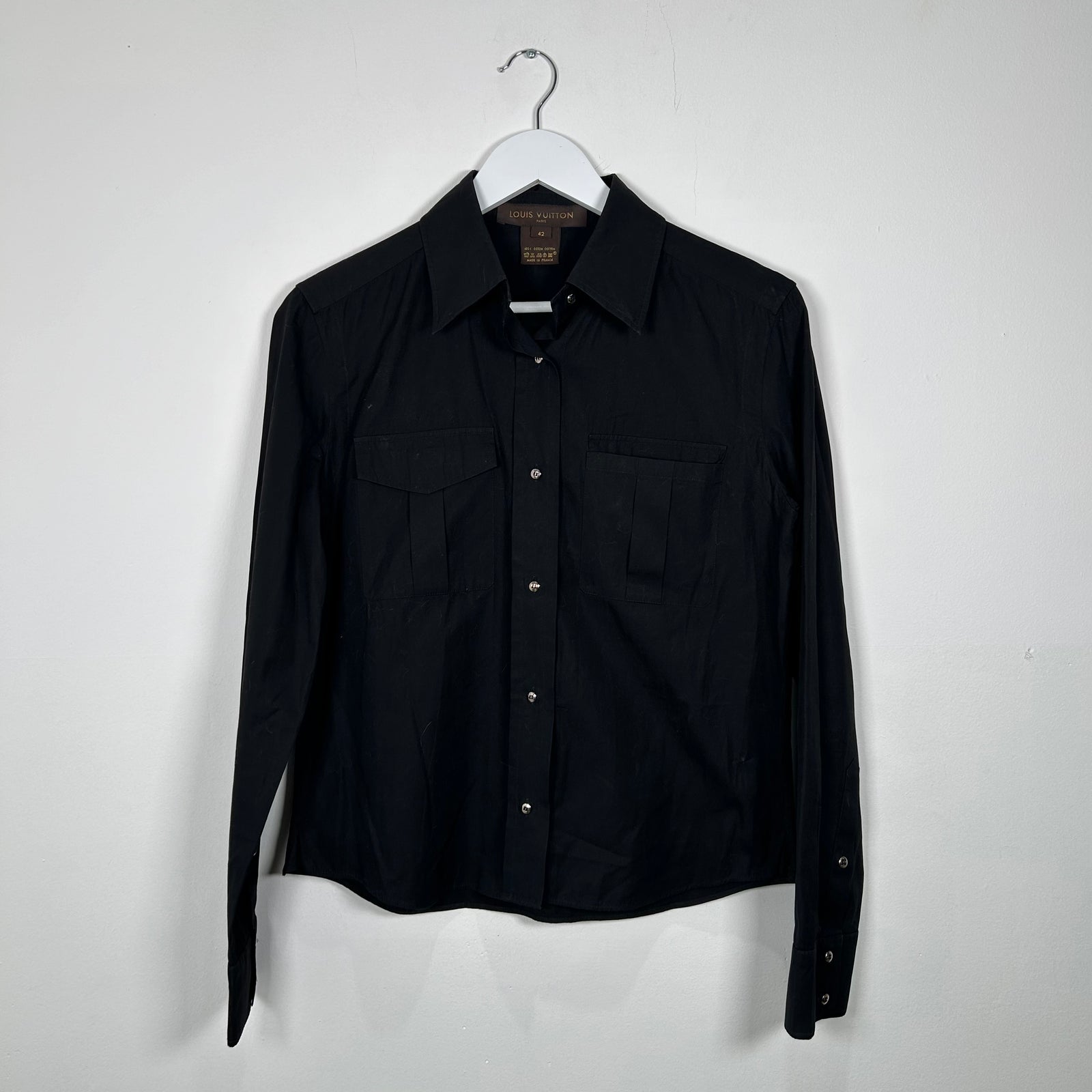 Louis Vuitton Black Shirt Size 42