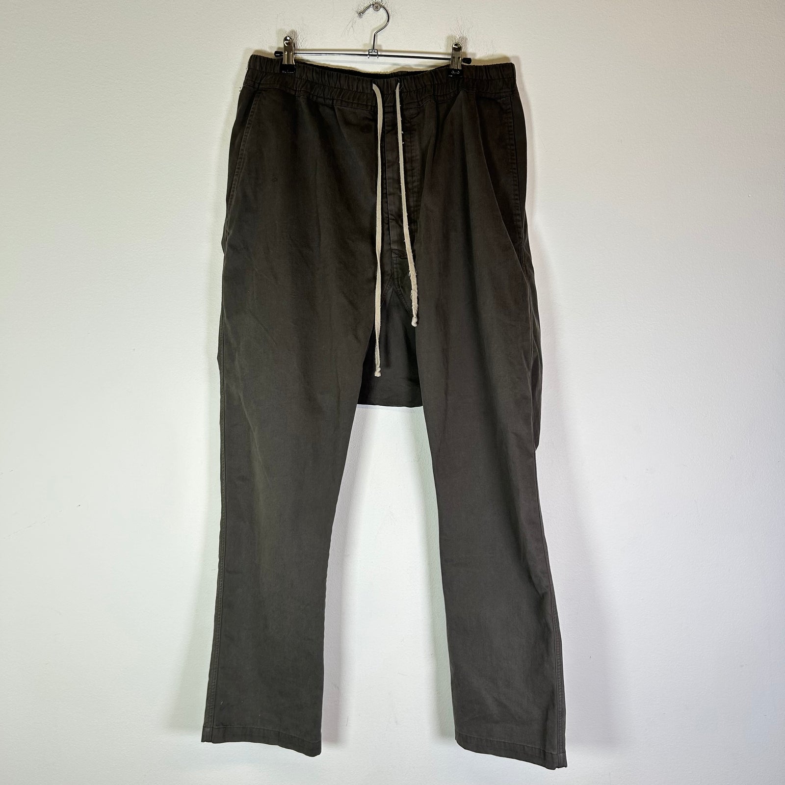 Rick Owens DRKSHDW FW16 Mastodon Moleskin Drop Crotch Pants