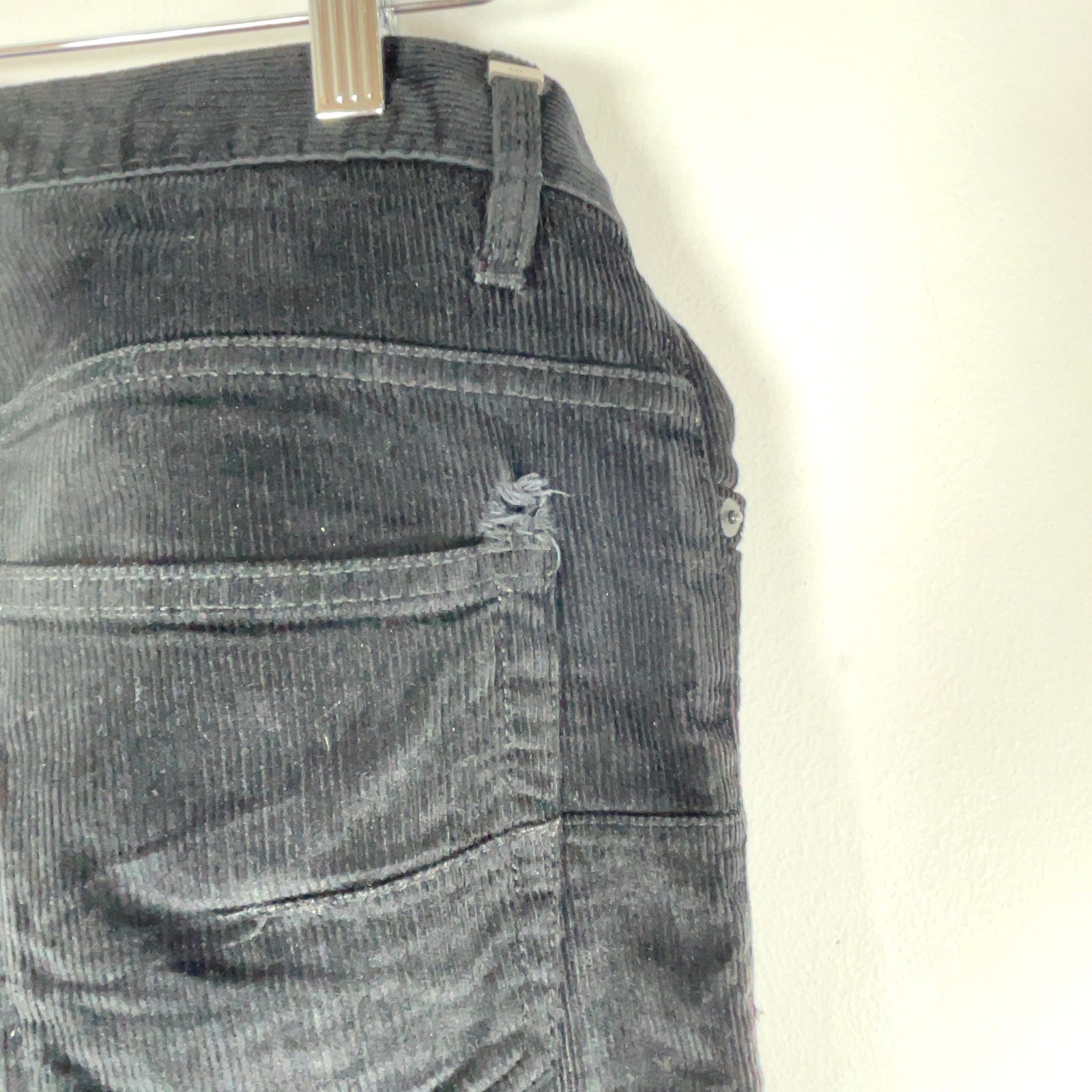 Dior AW07 'Navigate’ Waxed Corduroy Pants