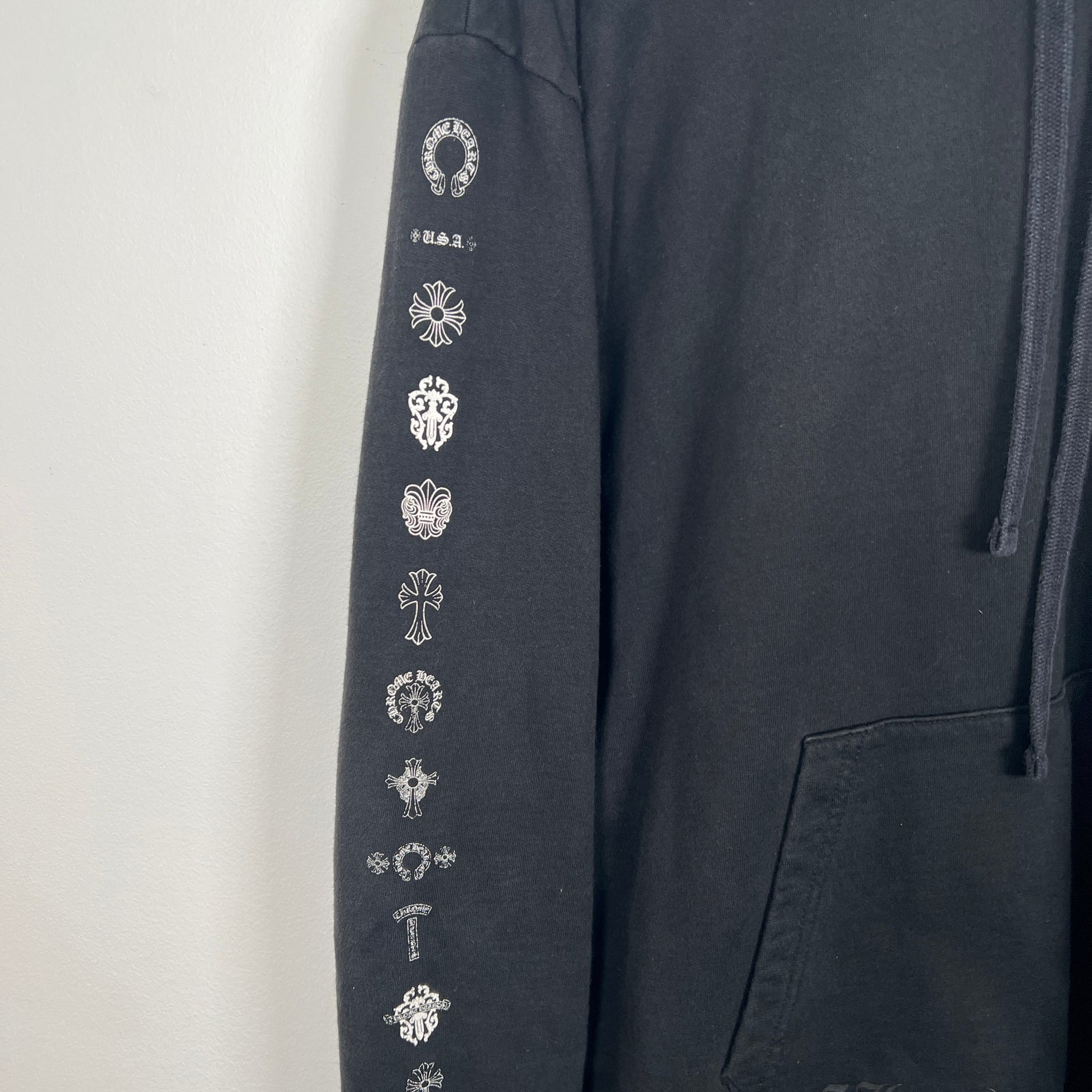 Chrome Hearts Motifs Hoodie Size L