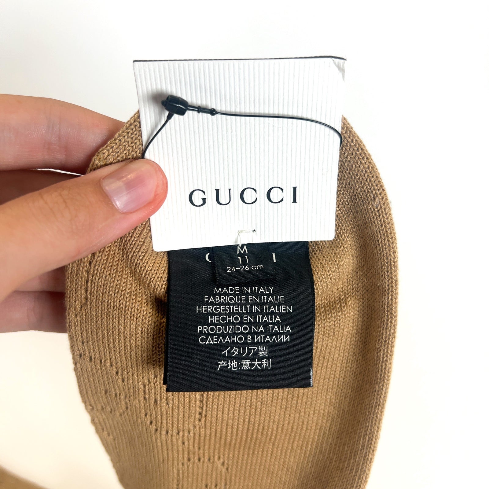 Gucci Striped Monogram Socks
