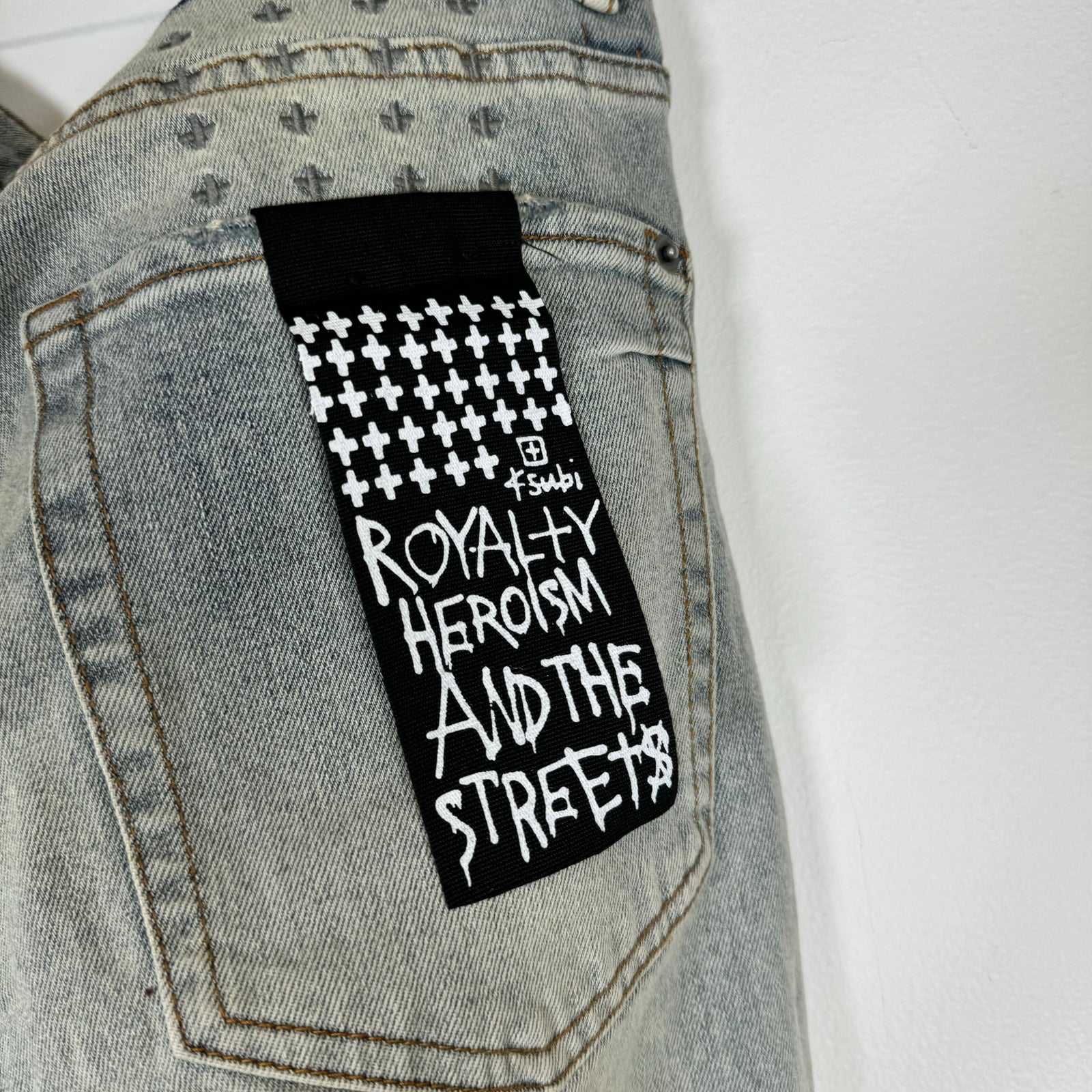 Ksubi Lightwash Skinny Jeans Size 34