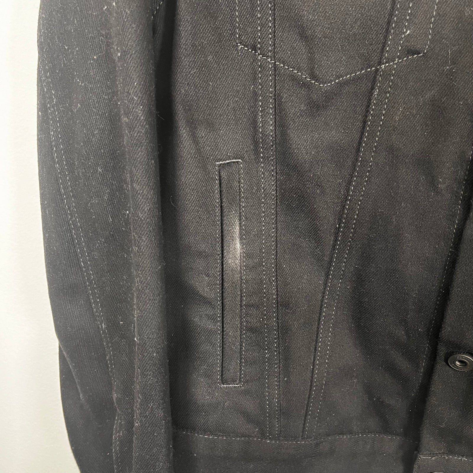 Off White Jean Jacket Size M