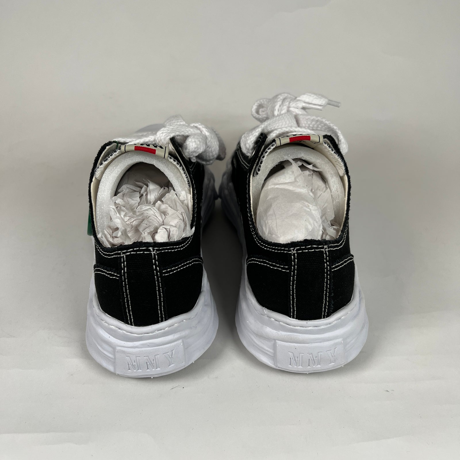 Maison Mihara Black Low Top Size 41