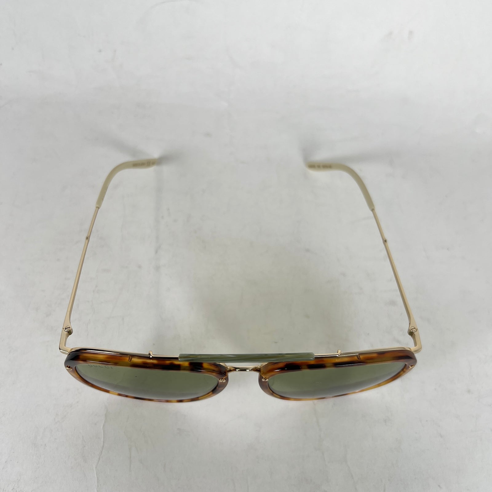 Gucci Tortoise/Green Sunglasses