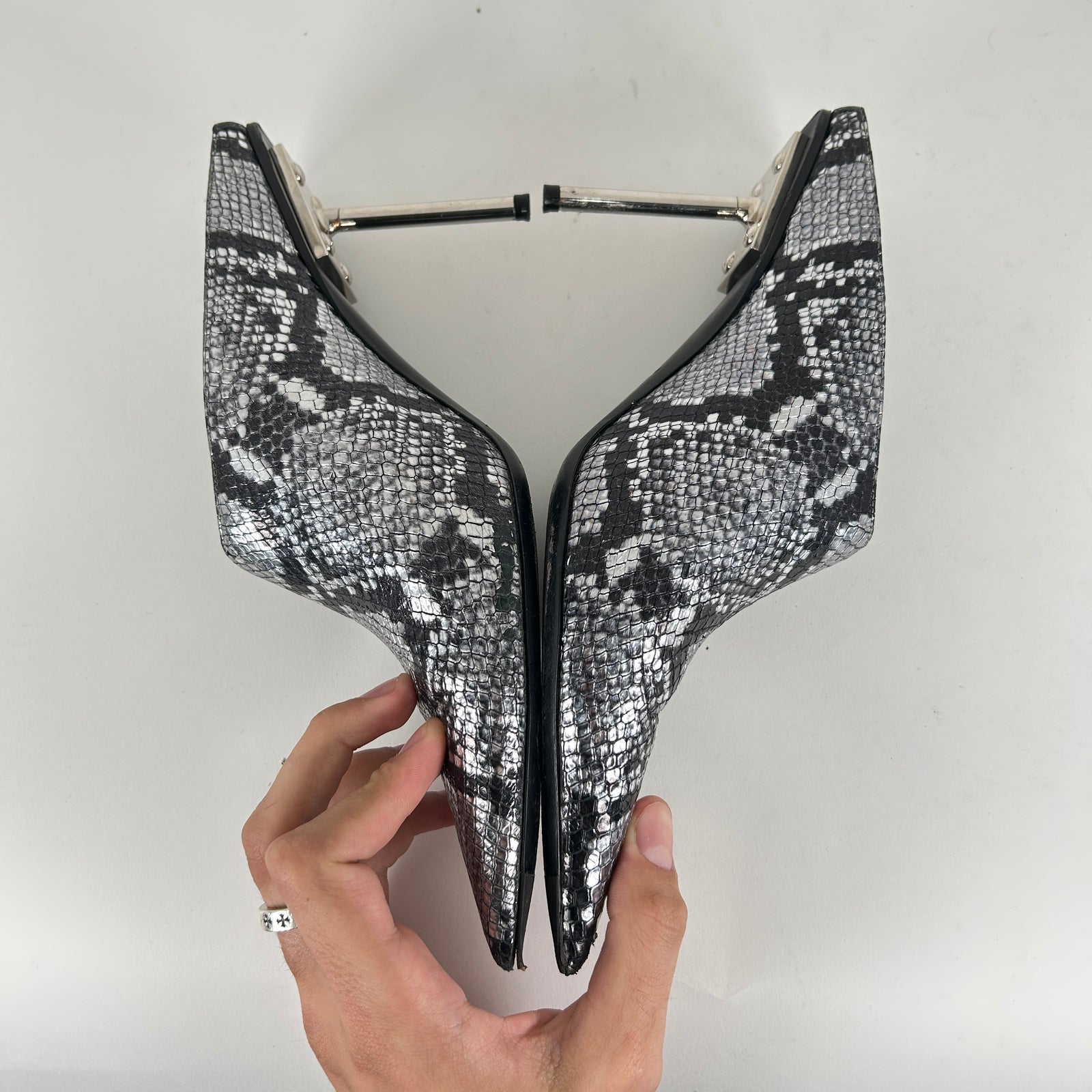 Balenciaga Snake Skin Pumps 38.5