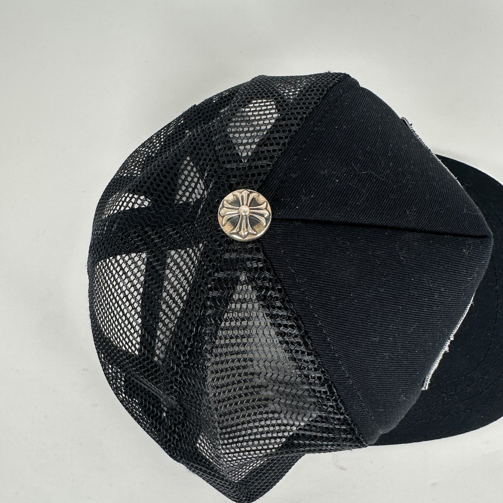 Chrome Hearts 'Las Vegas' Black Trucker Hat
