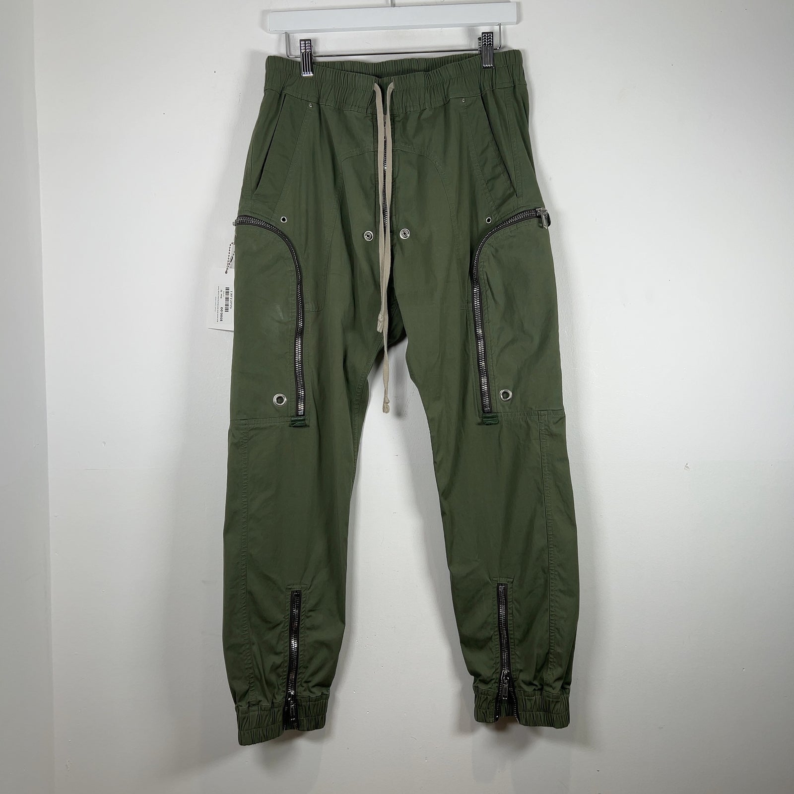 Rick Owens EDFU SS23 Moss Bauhaus Cargo Pants