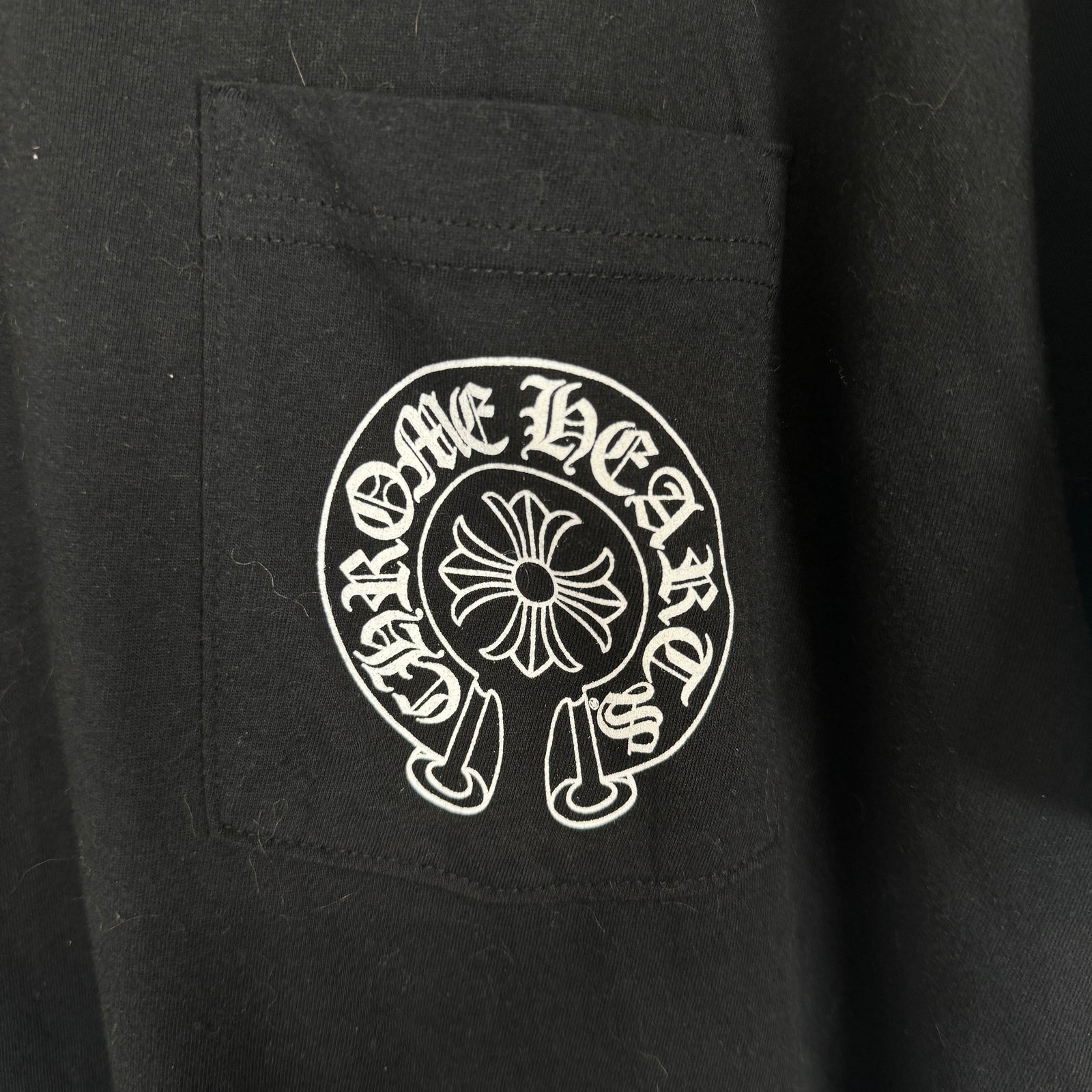 Chrome Hearts Black Horseshoe Tee Size L