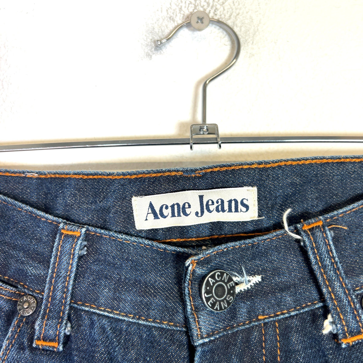 Acne Studios Vintage Max Raw Denim Jeans