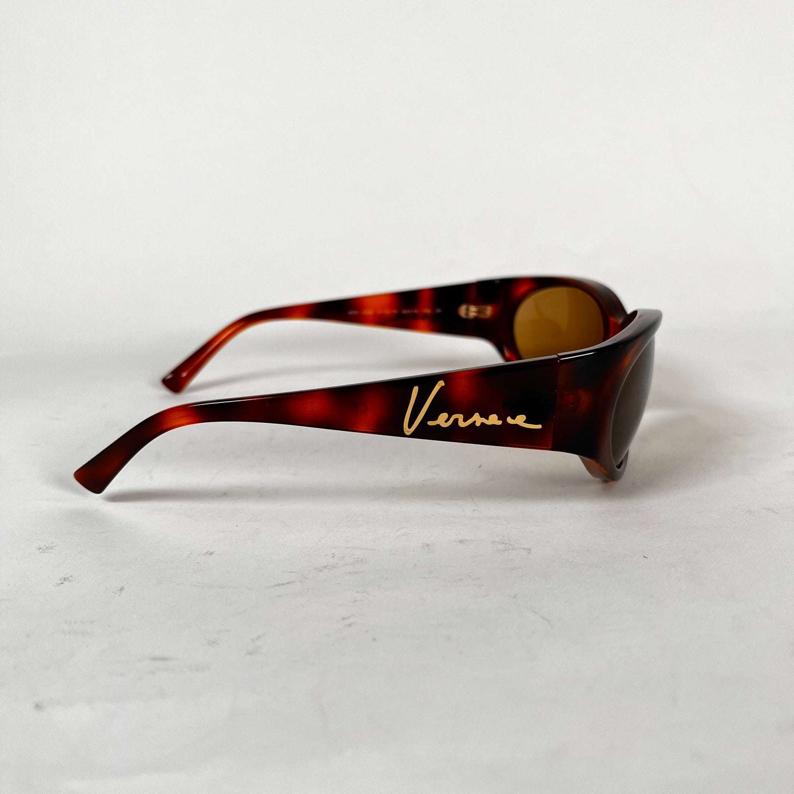 Versace Bronze Oval Sunglasses
