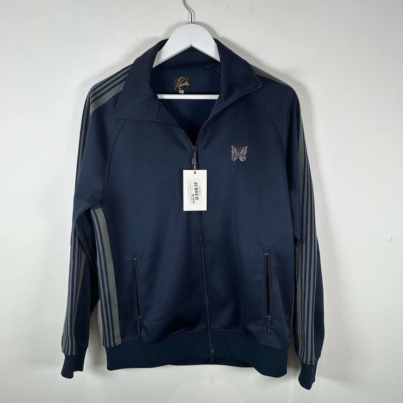 Needles Navy Track Jacket Size M