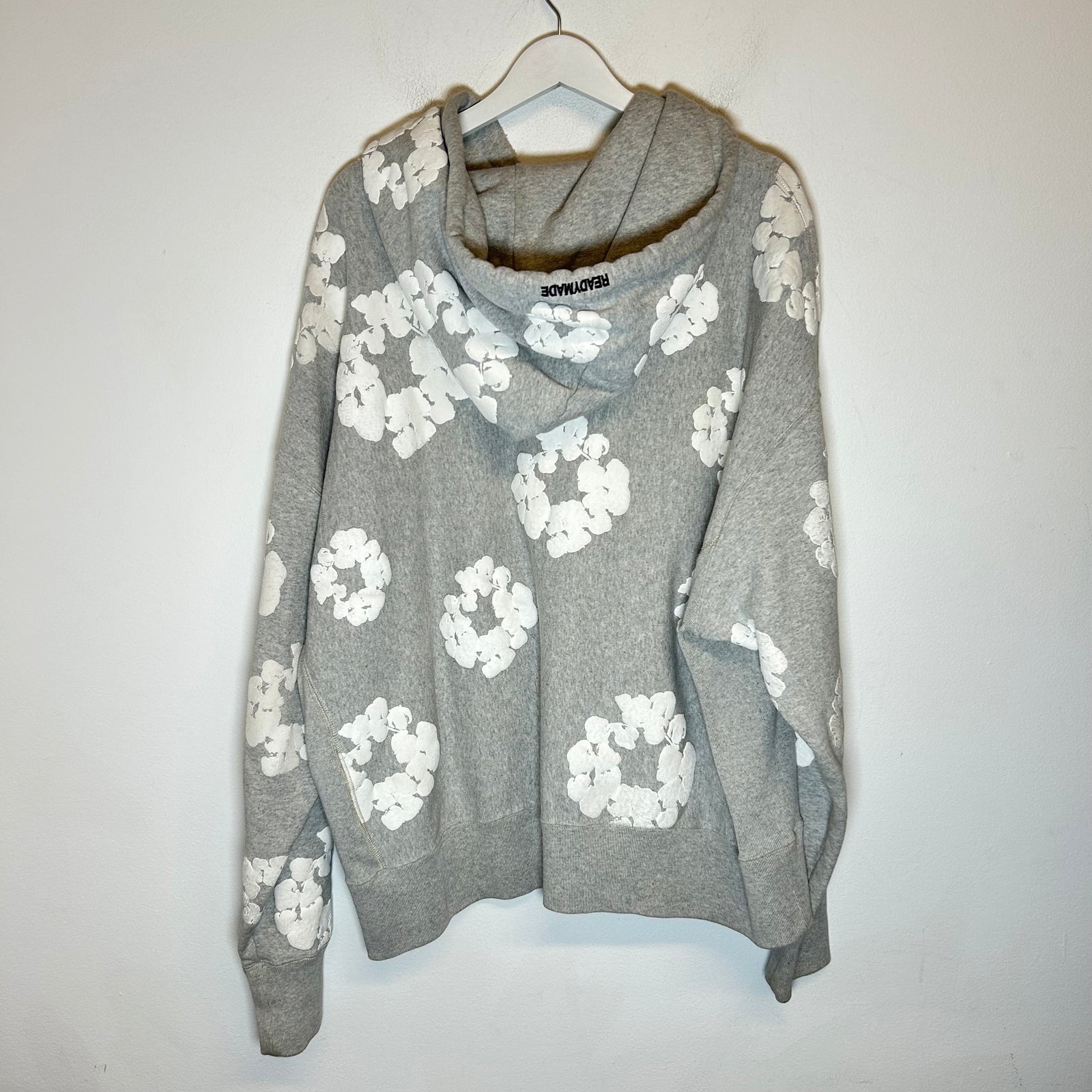 Denim Tears x Readymade Grey Wreath Hoodie Size XL