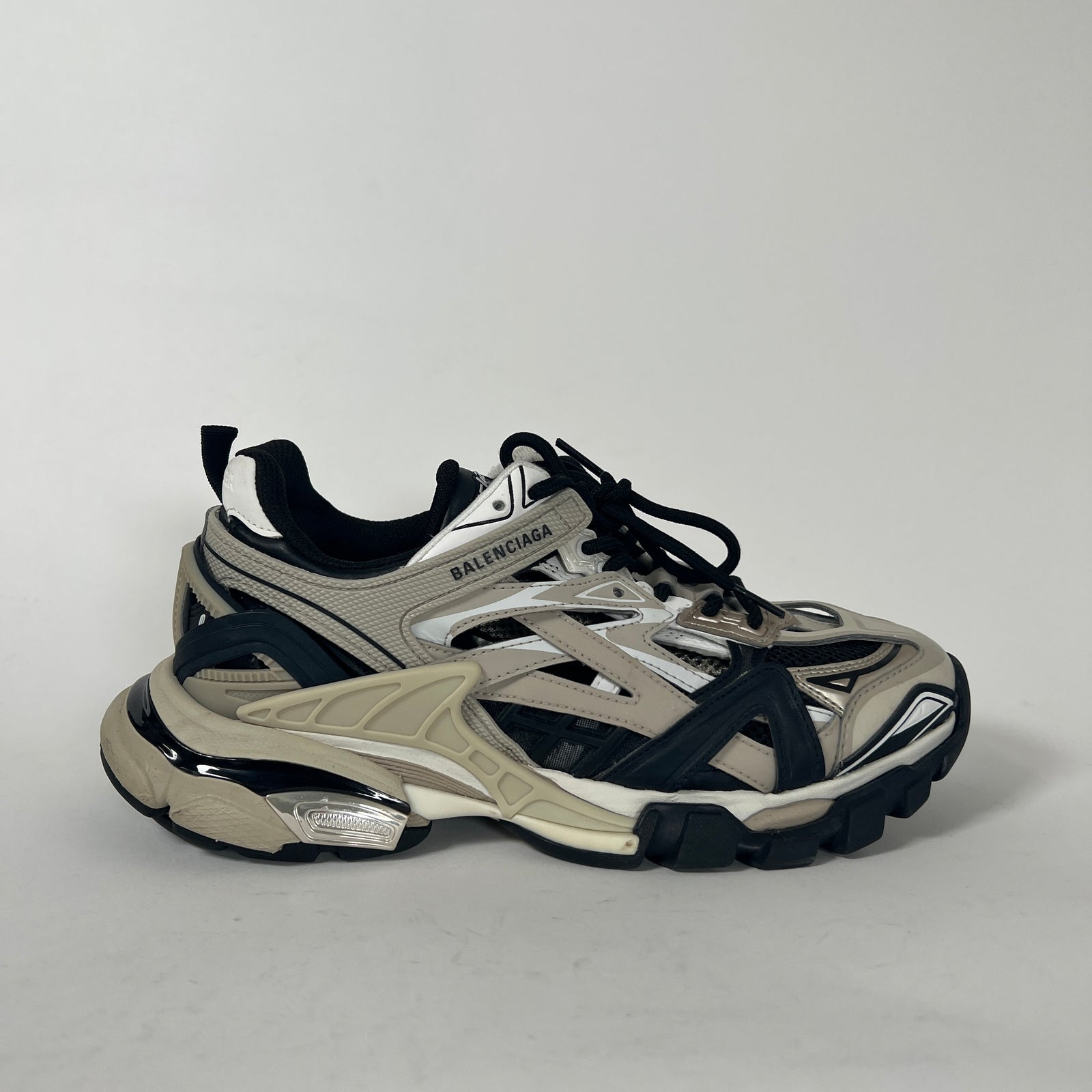Balenciaga Track 2 Silver/Black Size 39
