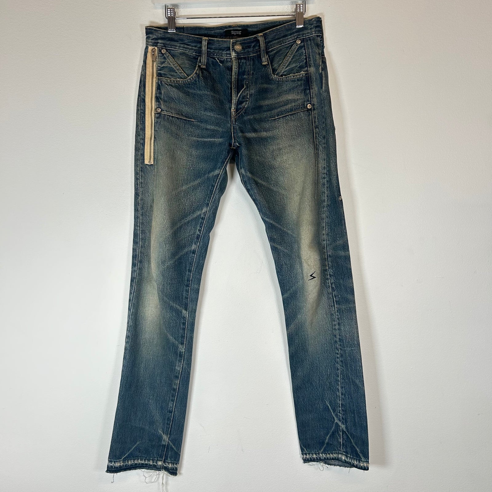 Undercover AW09 'Earmuff Maniac' Zipper Jeans Size 29