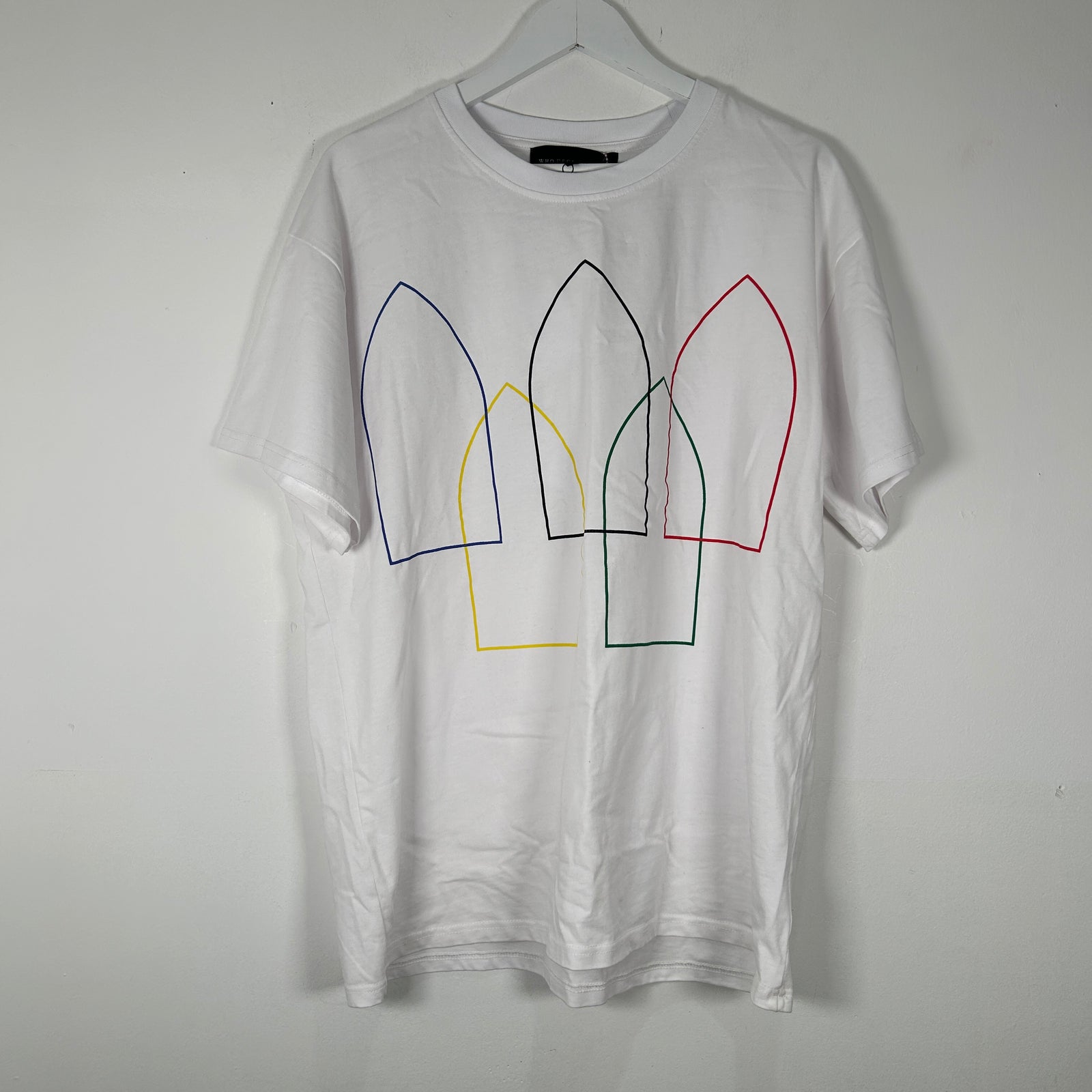 Who Decides War Windows Graphic T-Shirt Size L