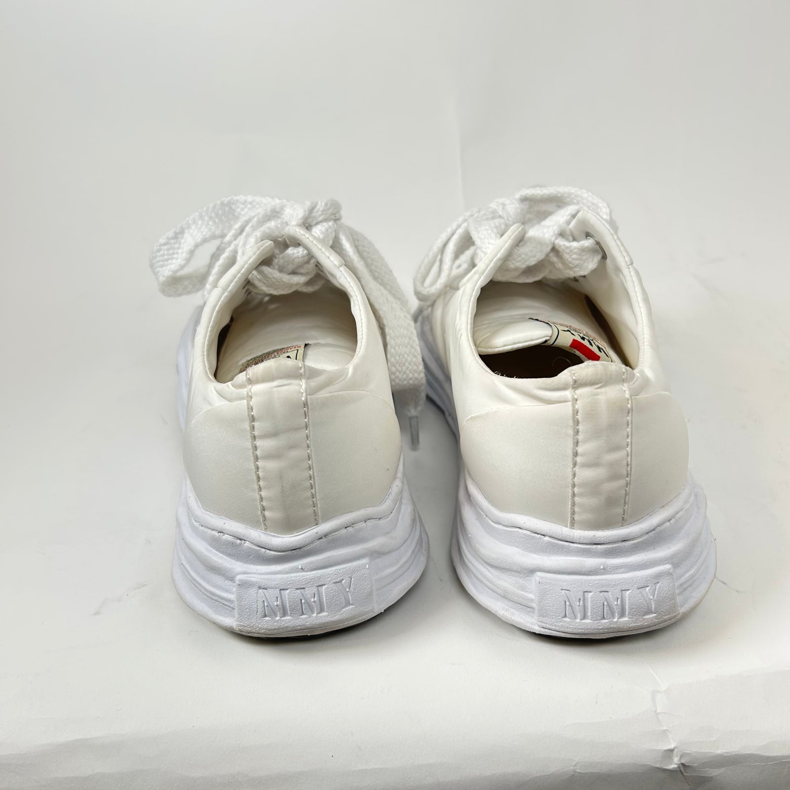 Maison Mihara Yasuhiro White Padded Hank OG Sole Sneaker Size 44