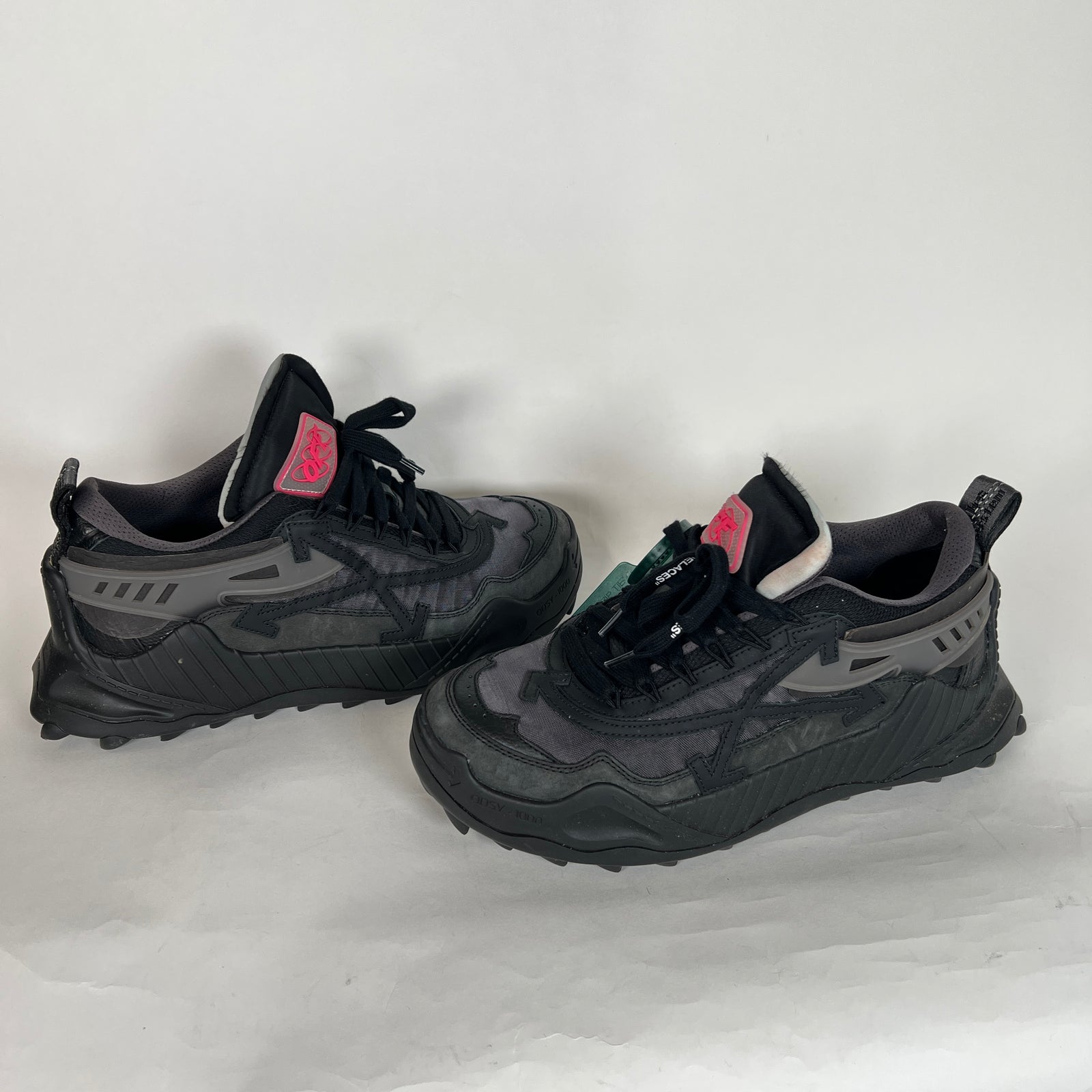 Off-White Odsy 1000 Triple Black Size 44