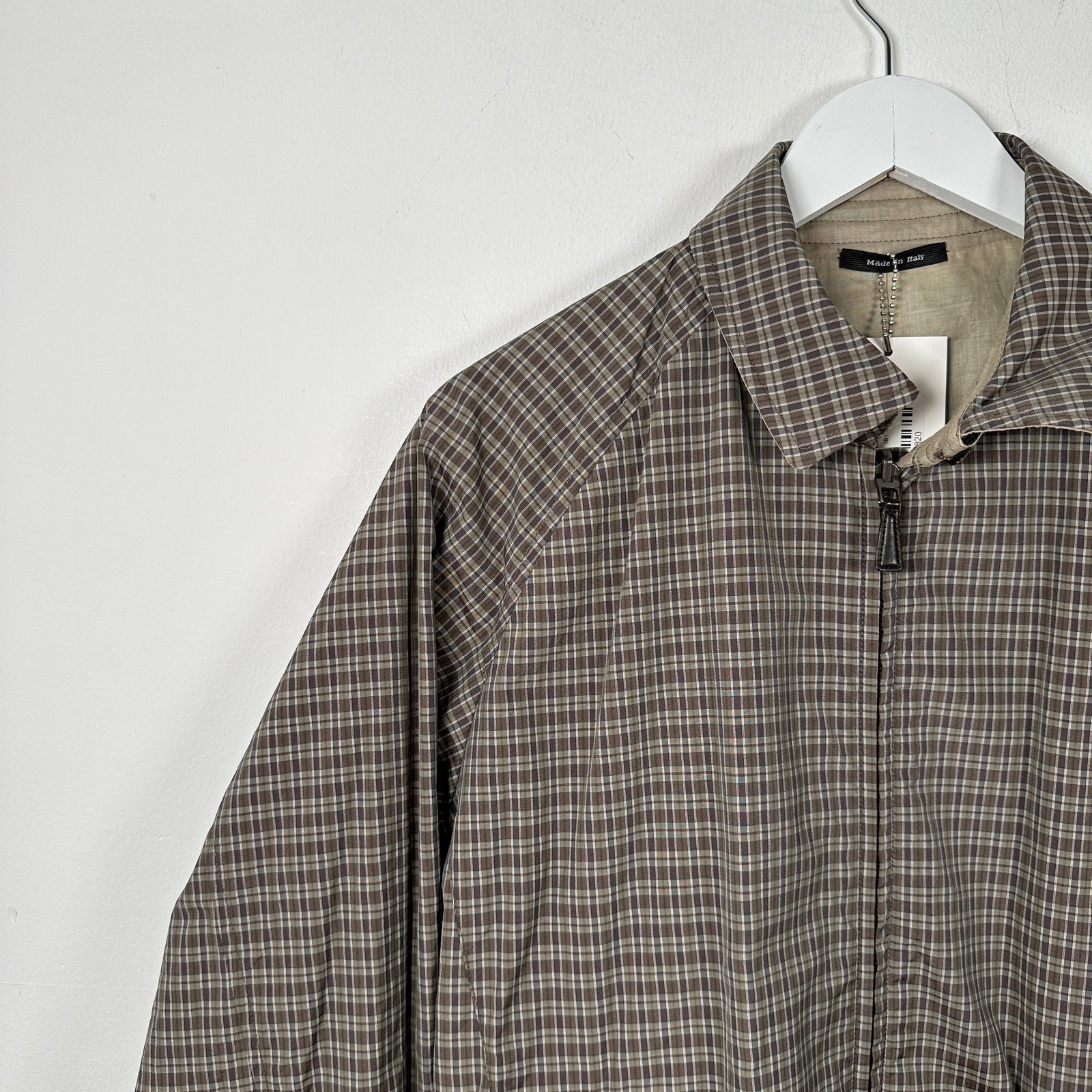Ermenegildo Zegna Reversible Coach Jacket Size 48