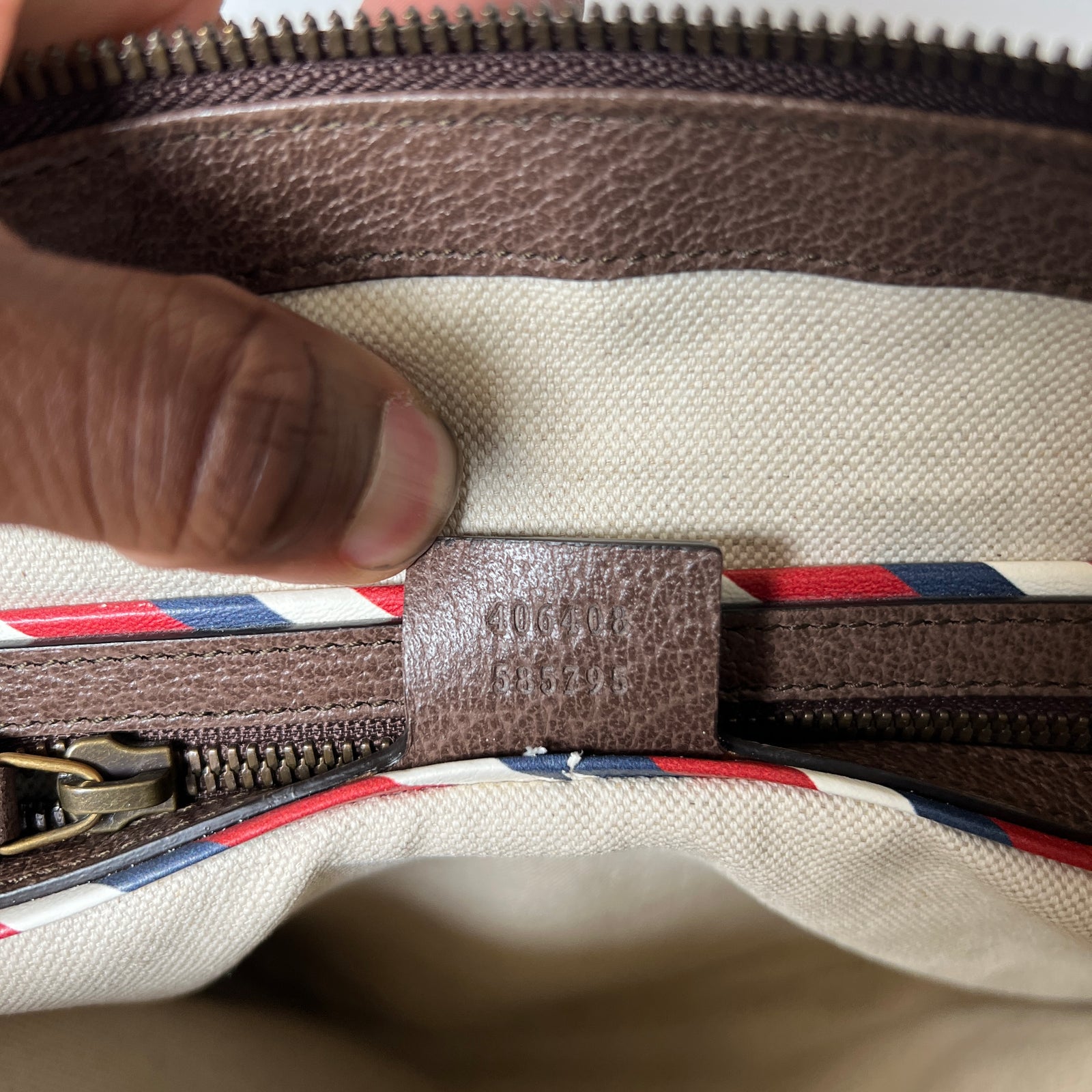 Gucci GG Monogram Courrier Patch Messenger Bag