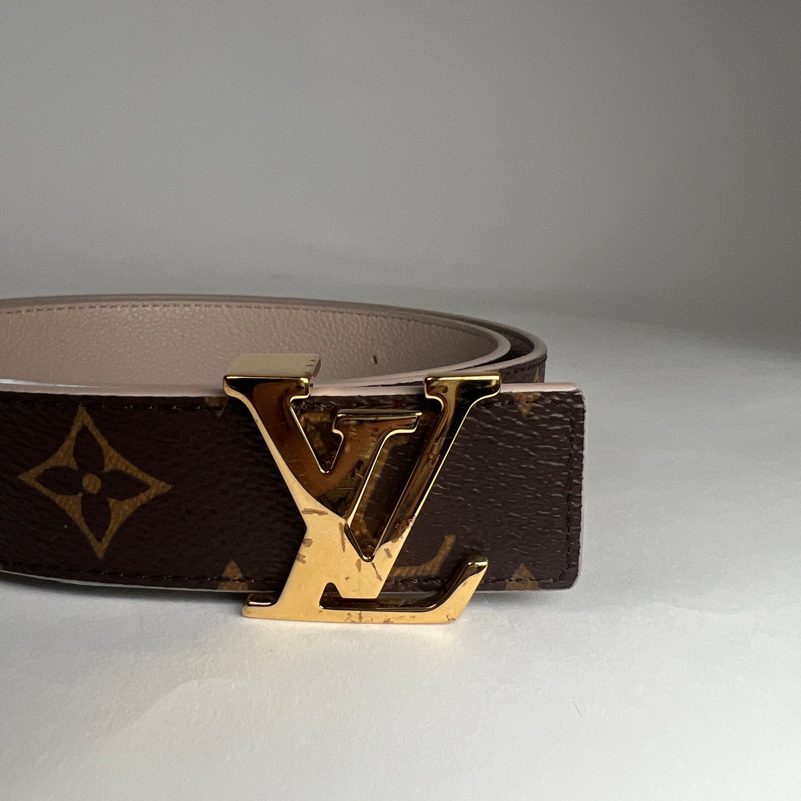 Louis Vuitton Monogram 30MM Reversible Belt