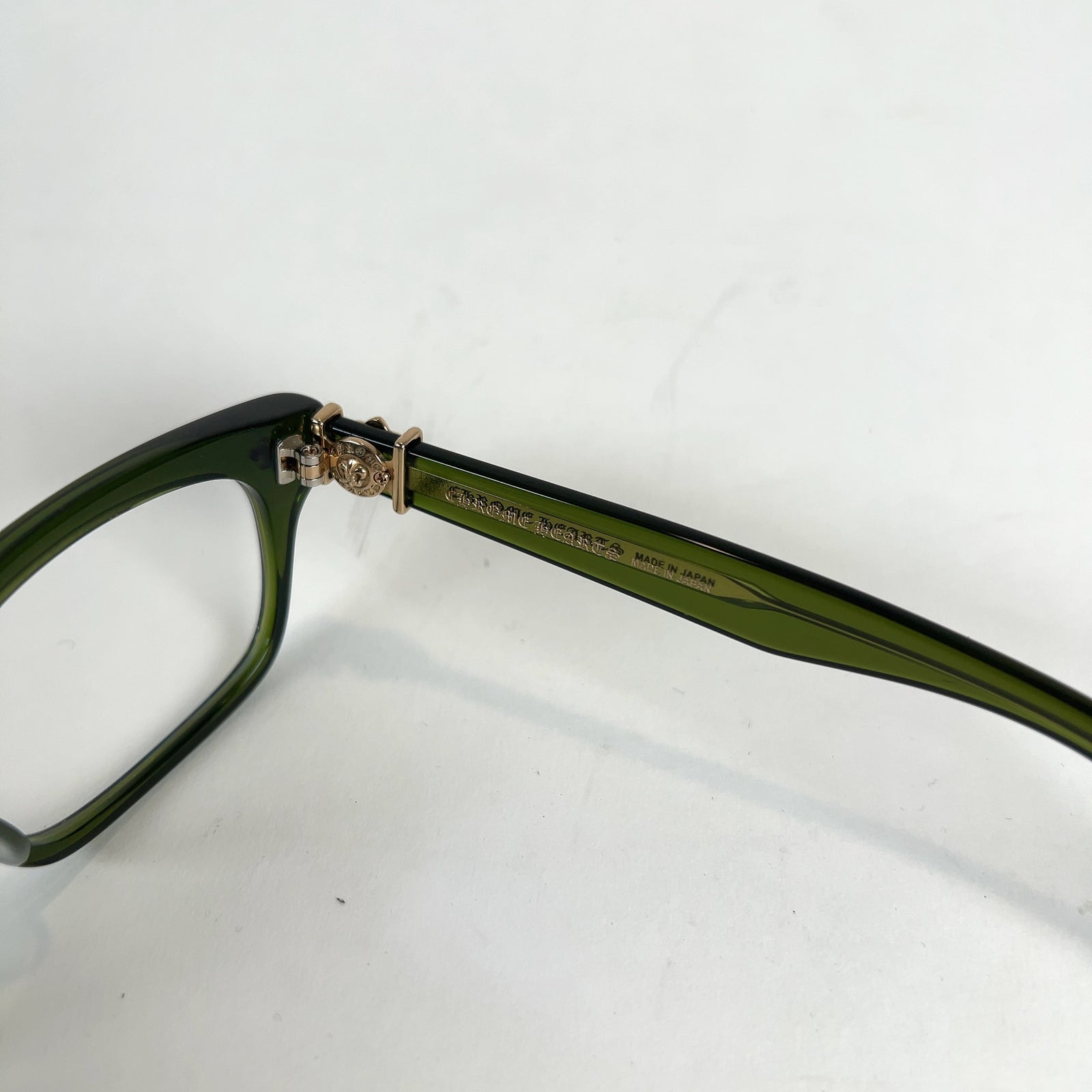 Chrome Hearts 'Gittin Any? - A' 18K Gold Acetate Glasses