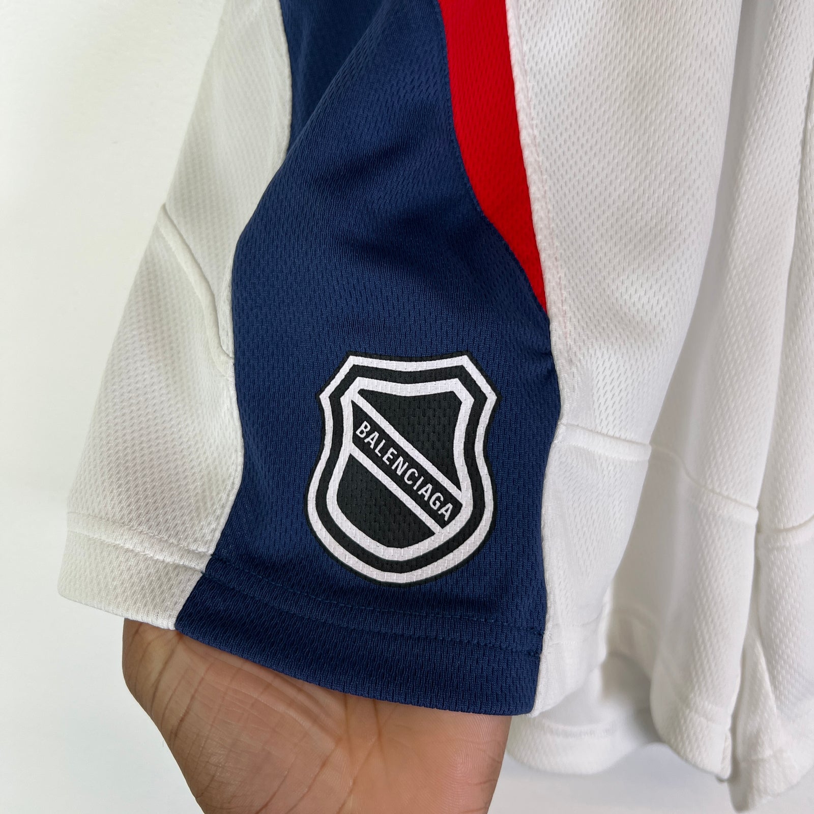 Balenciaga Mesh Hockey Shorts