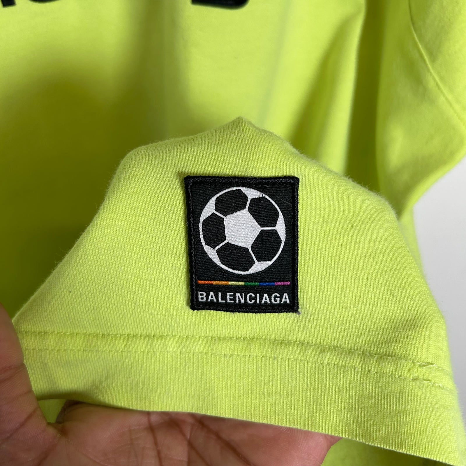 Balenciaga FW20 Soccer Jersey T-Shirt