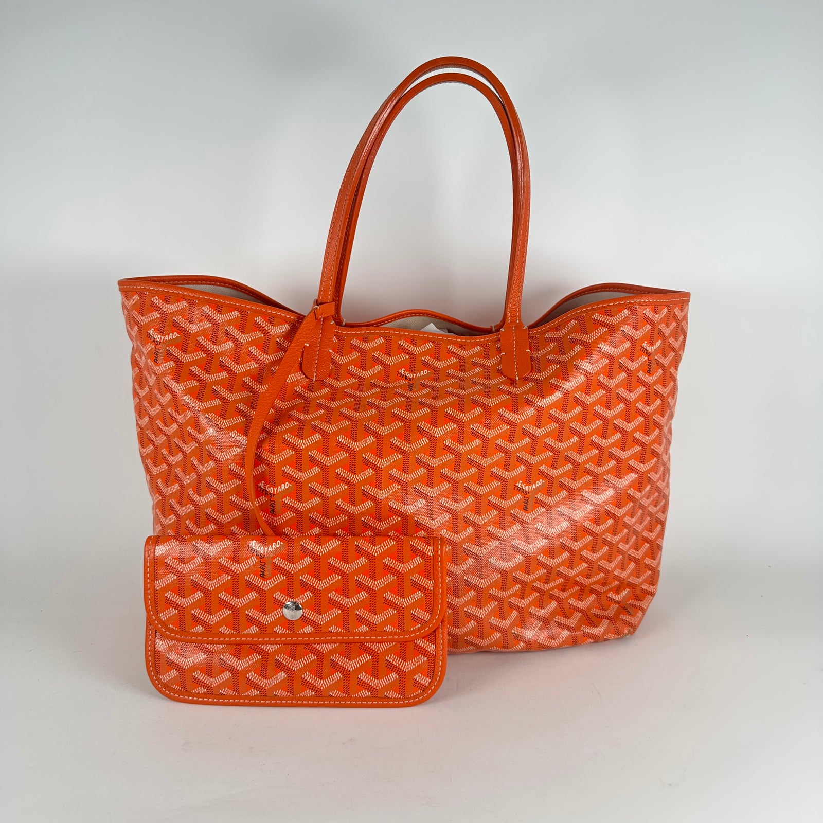 Goyard St.Louis Pm Orange Tote