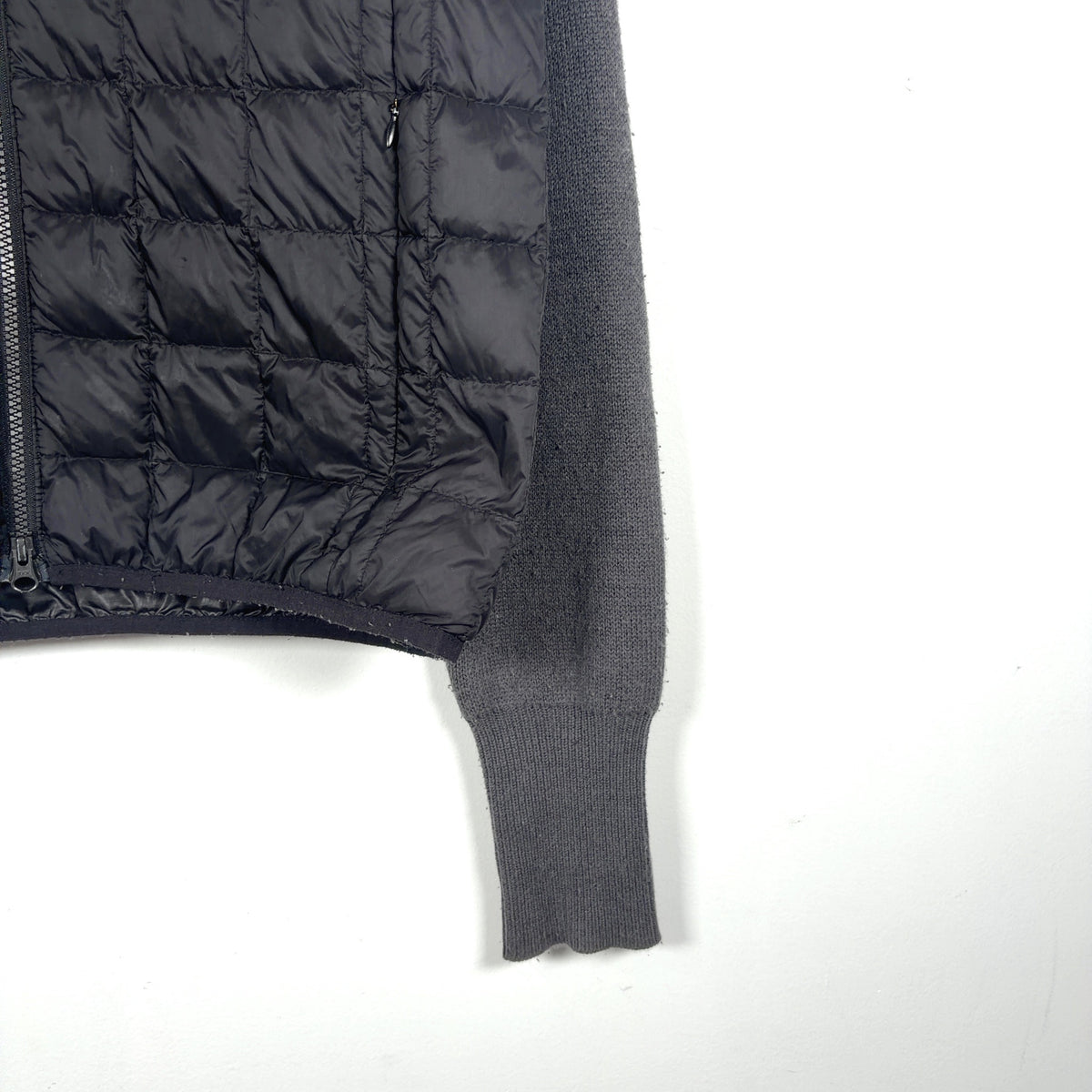Number (N)ine Hybrid Sleeve Puffer Jacket