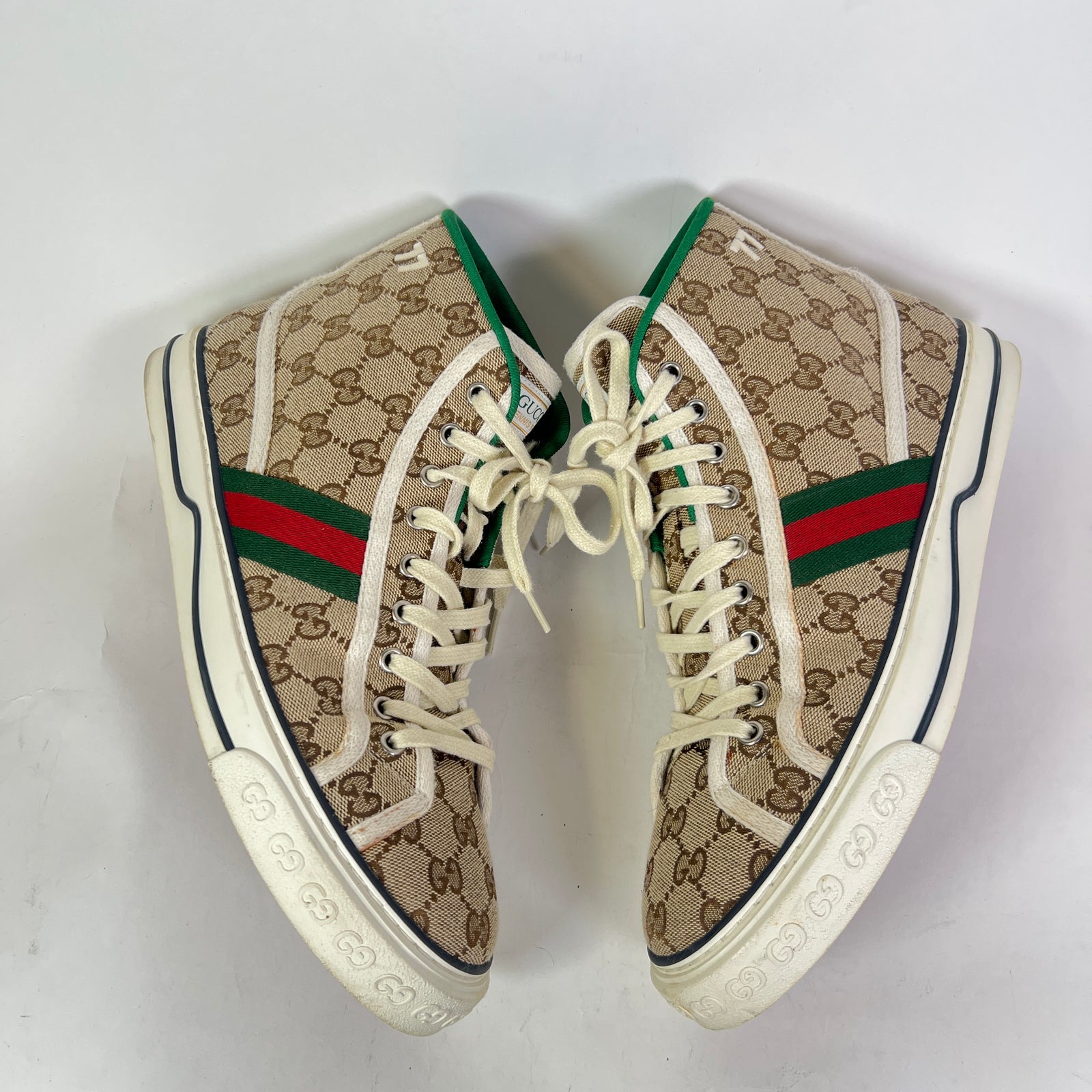 Gucci Tennis 1977 Canvas High-Top Sneaker