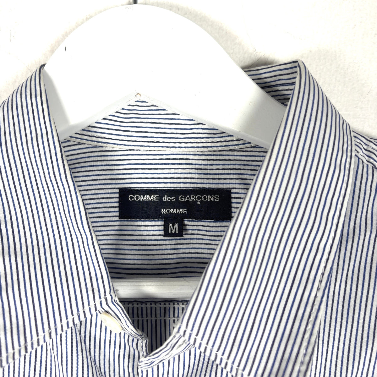 Comme Des Garcons Nylon Patched Button-Up Shirt