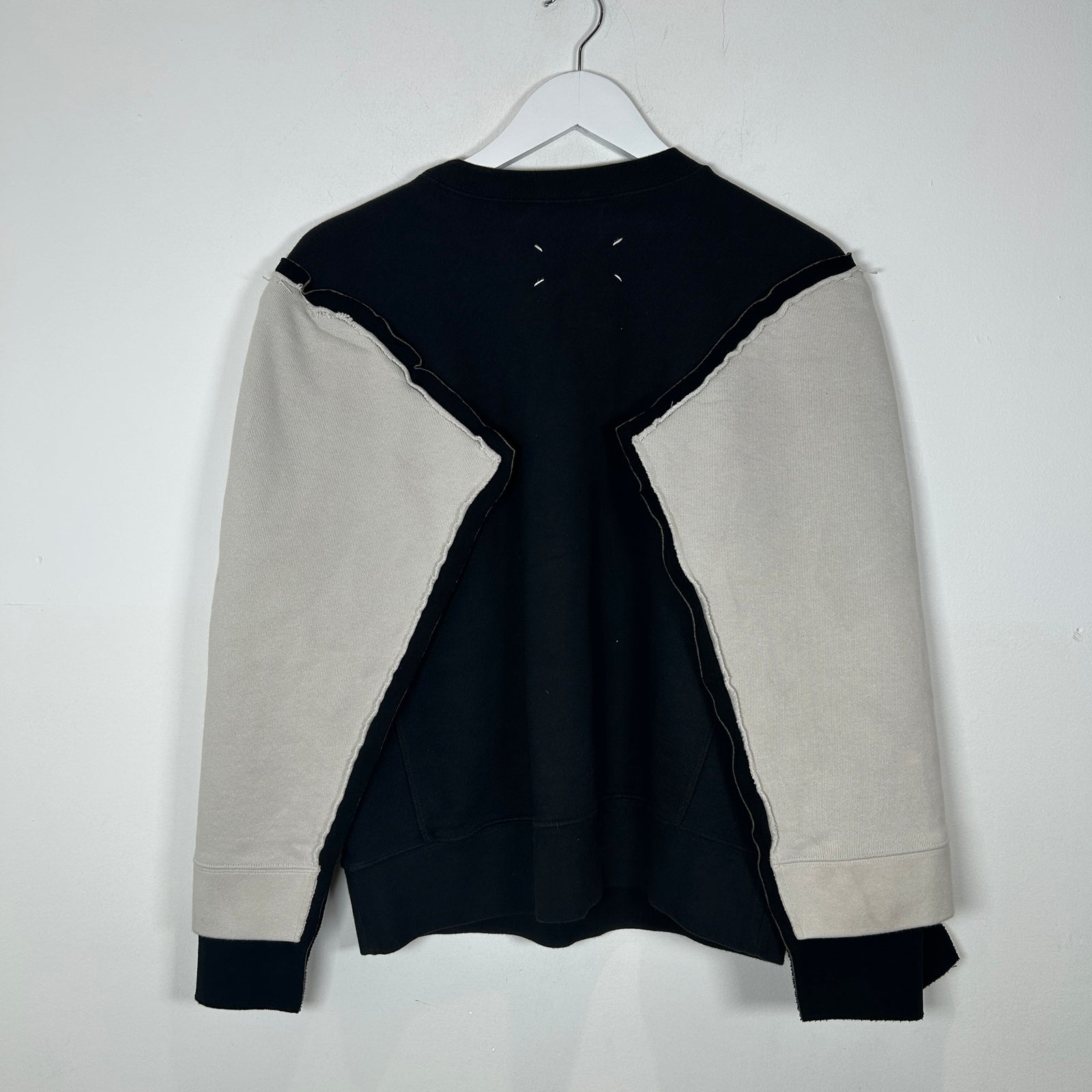 Maison Margiela Contrast Sleeve Crewneck Size XS