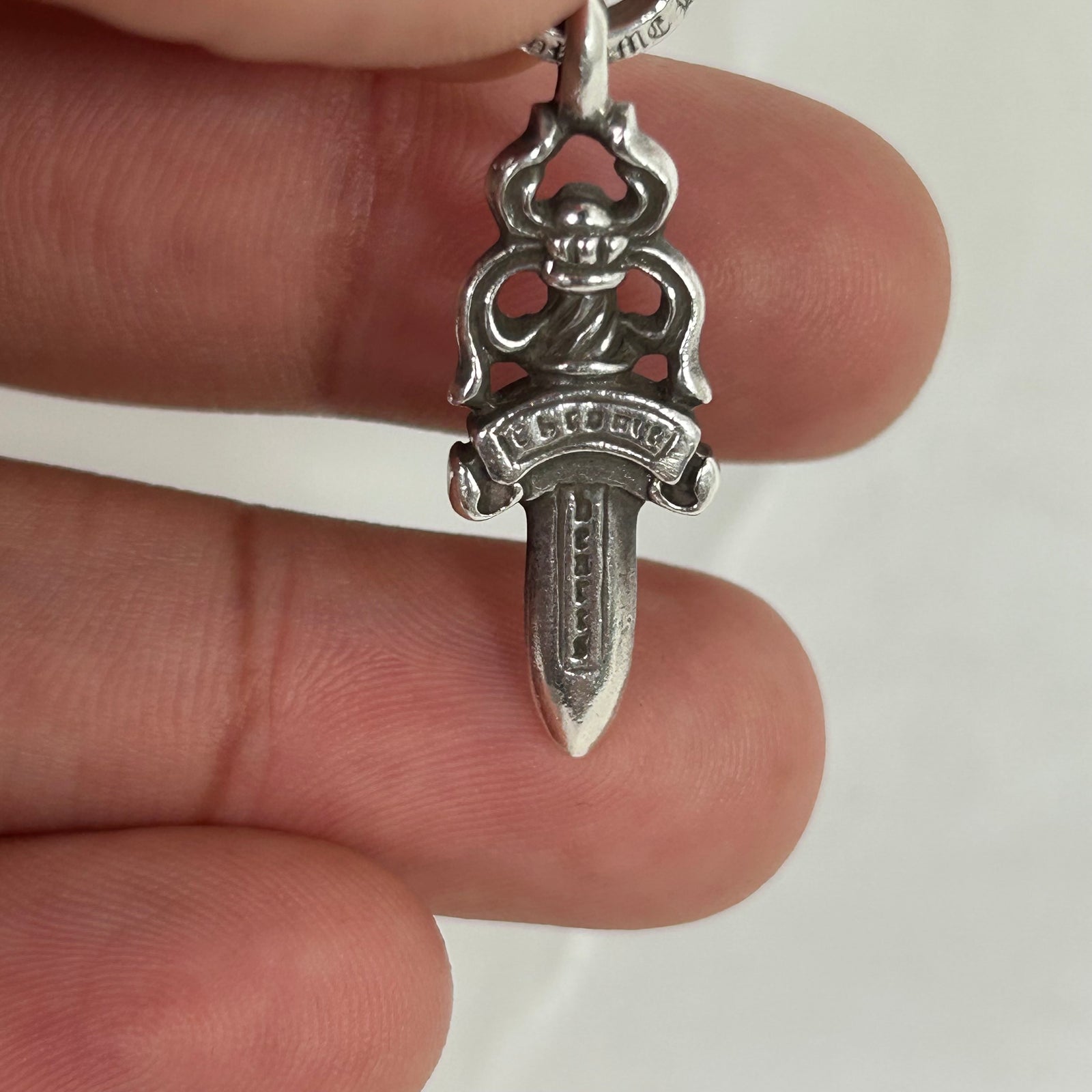 Chrome Hearts Silver .925 Dagger No.5 Pendent