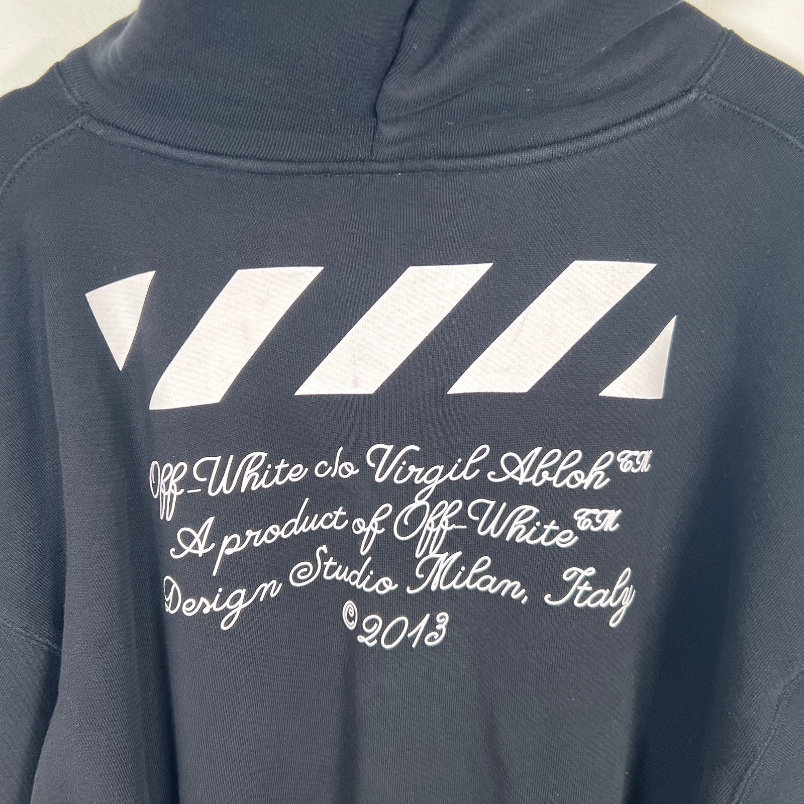 Off-White Black Kit Hoodie Sz XL